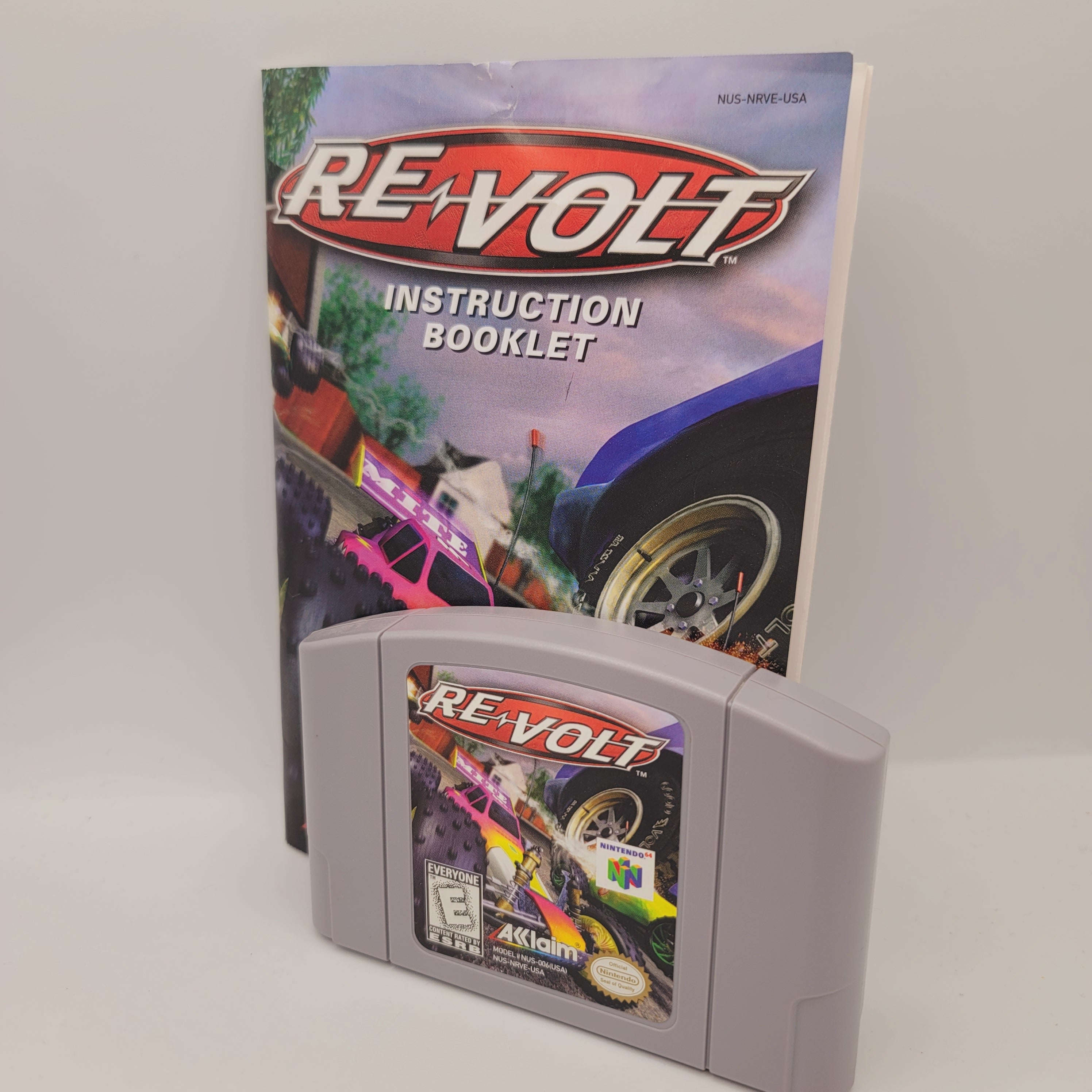 N64 - Re-Volt (Complete in Box / A- / With Manual)
