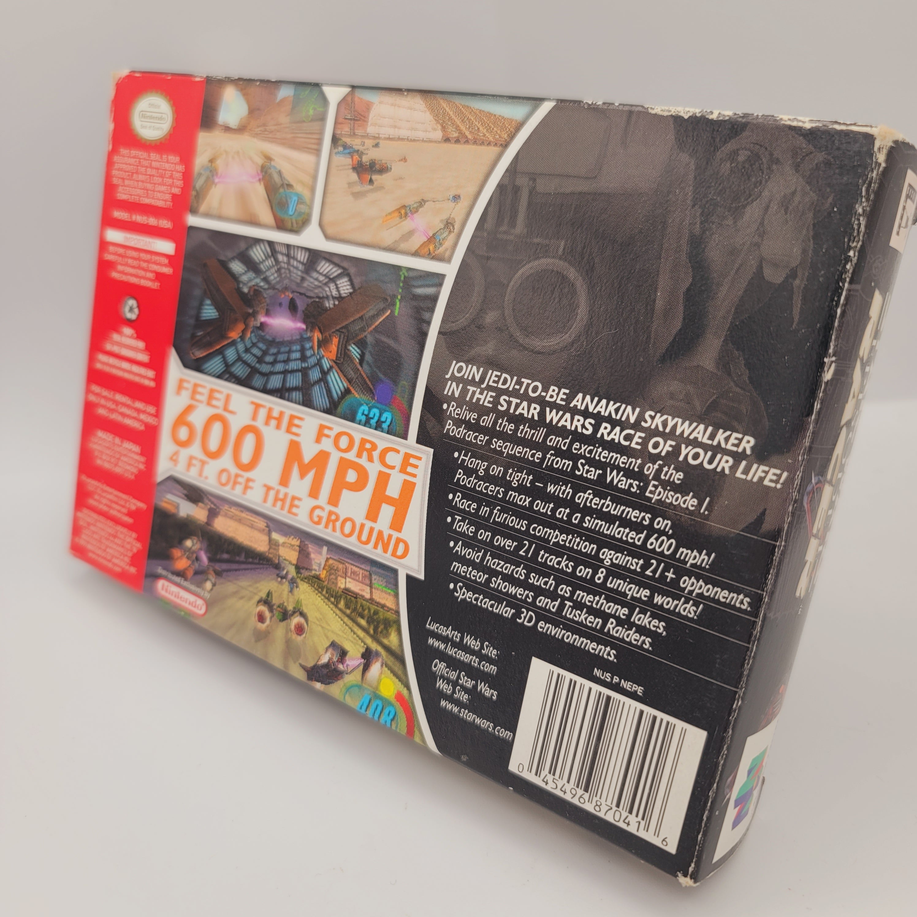 N64 - Star Wars Episode 1 Racer (Complete in Box / B+ / With Manual)