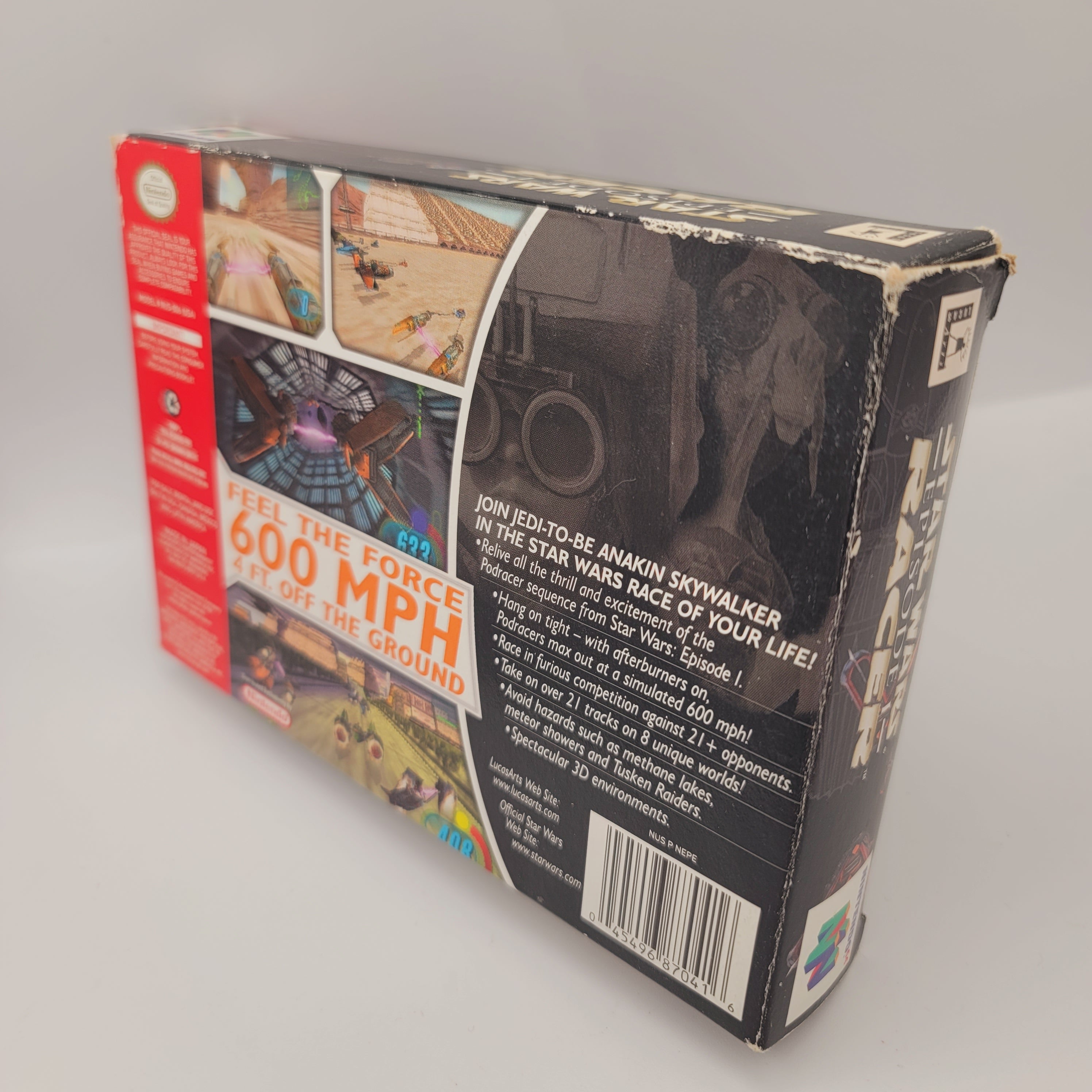 N64 - Star Wars Episode 1 Racer (Complete in Box / B+ / With Manual)
