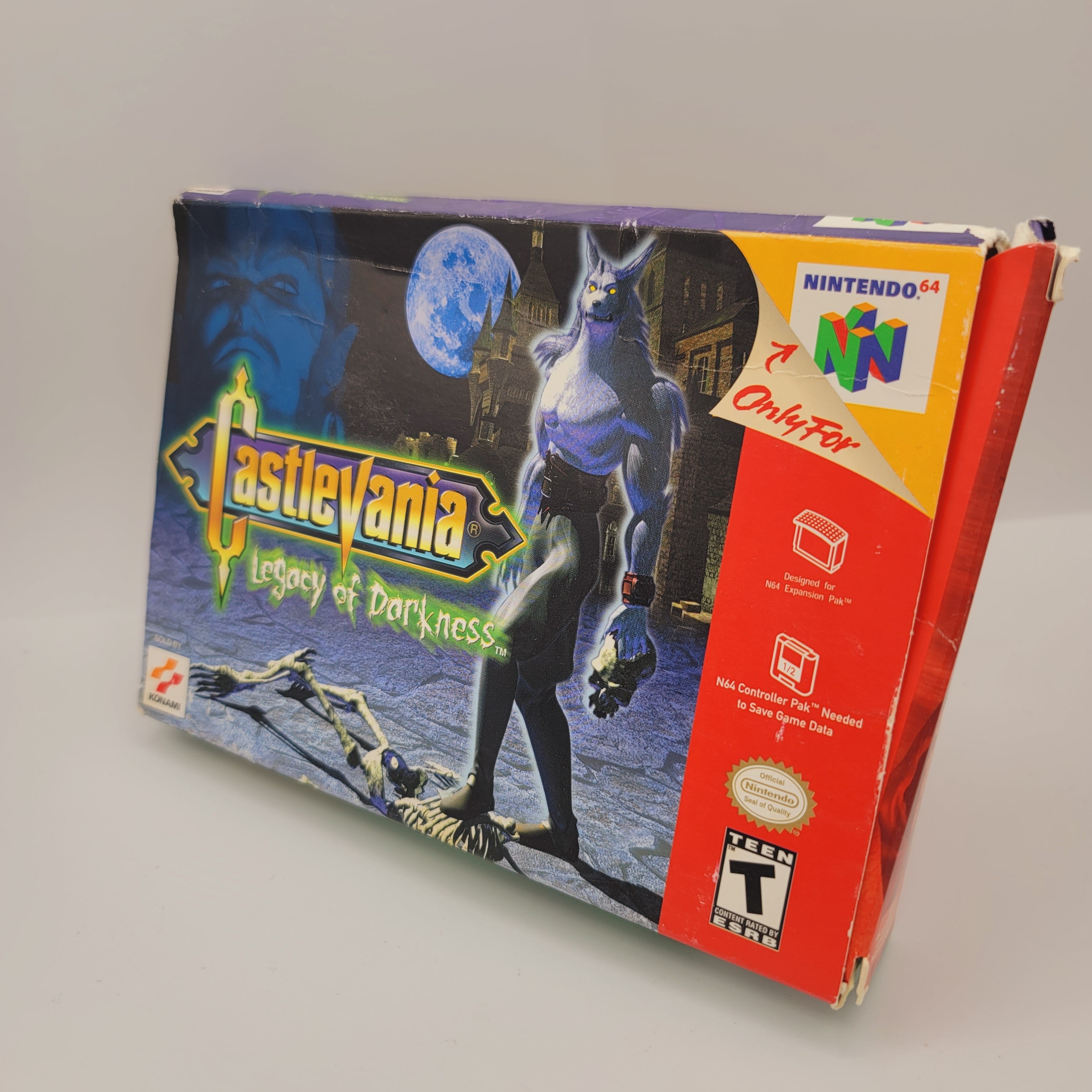 N64 - Castlevania Legacy of Darkness (Complete in Box / C / With Manual)