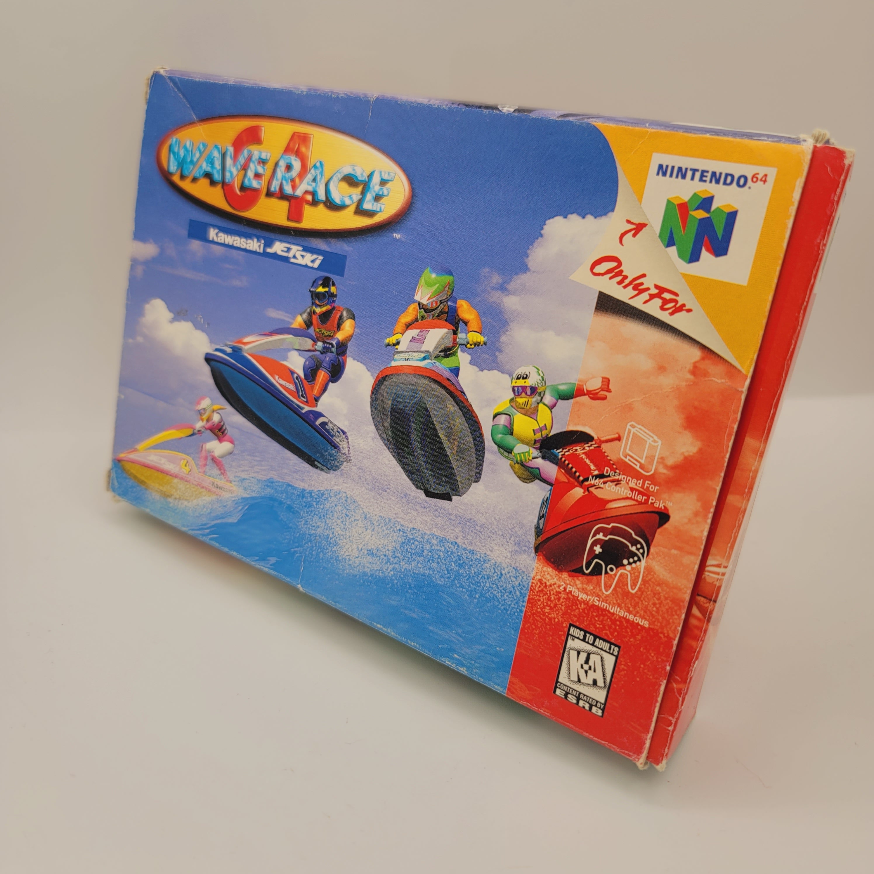 N64 - Wave Race 64 (Complete in Box / B- / With Manual)