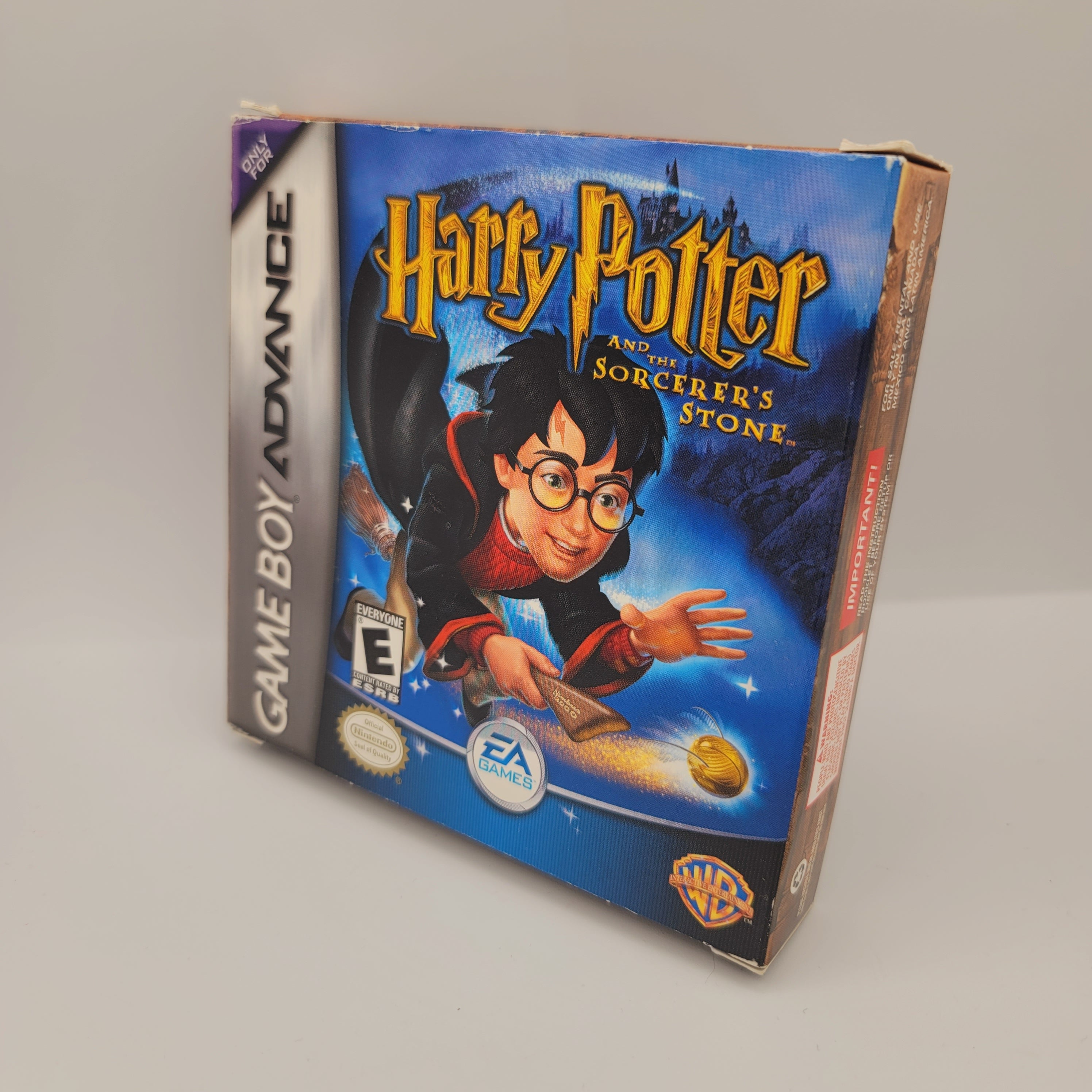GBA - Harry Potter and the Sorcerer's Stone (Complete in Box / A / With Manual)