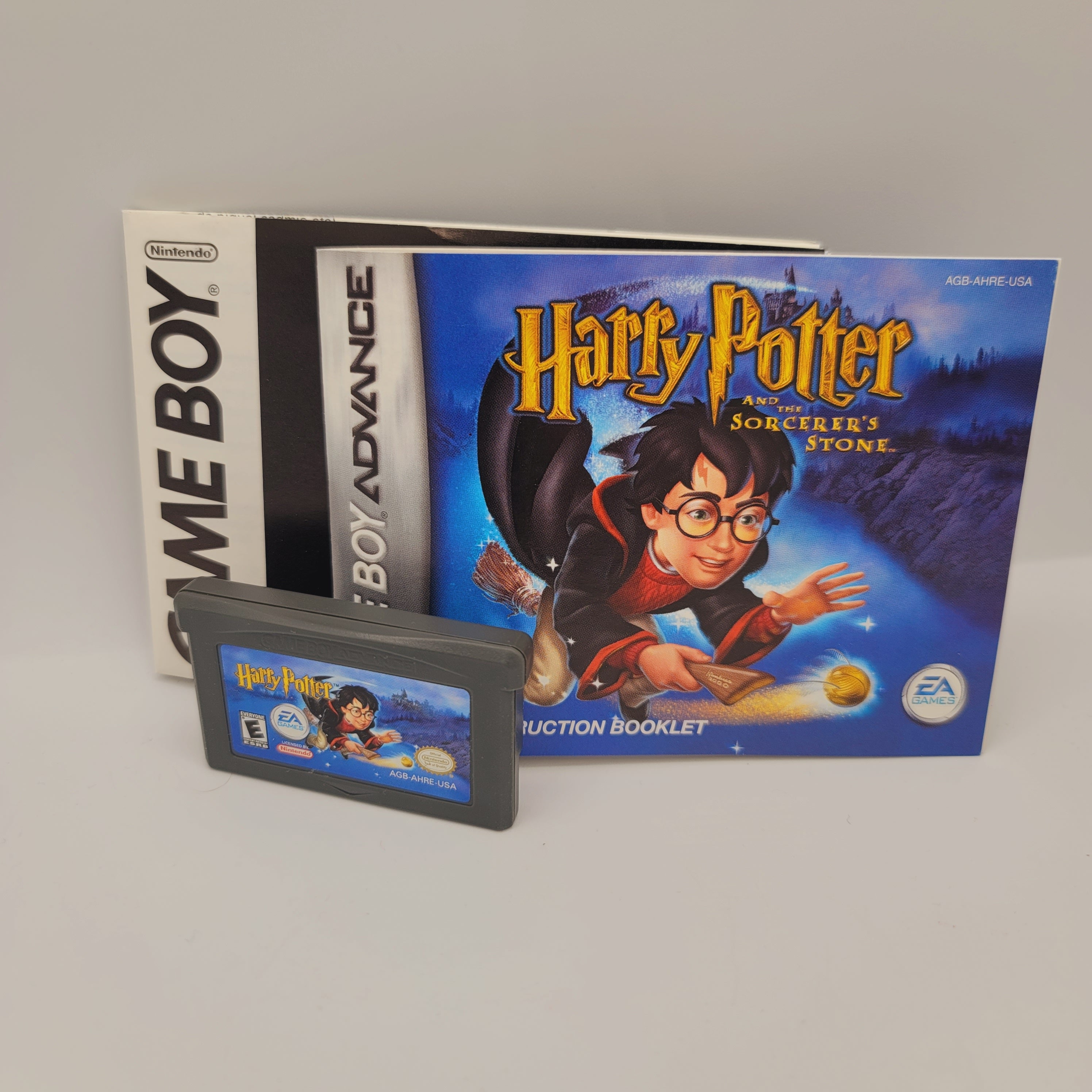 GBA - Harry Potter and the Sorcerer's Stone (Complete in Box / A / With Manual)