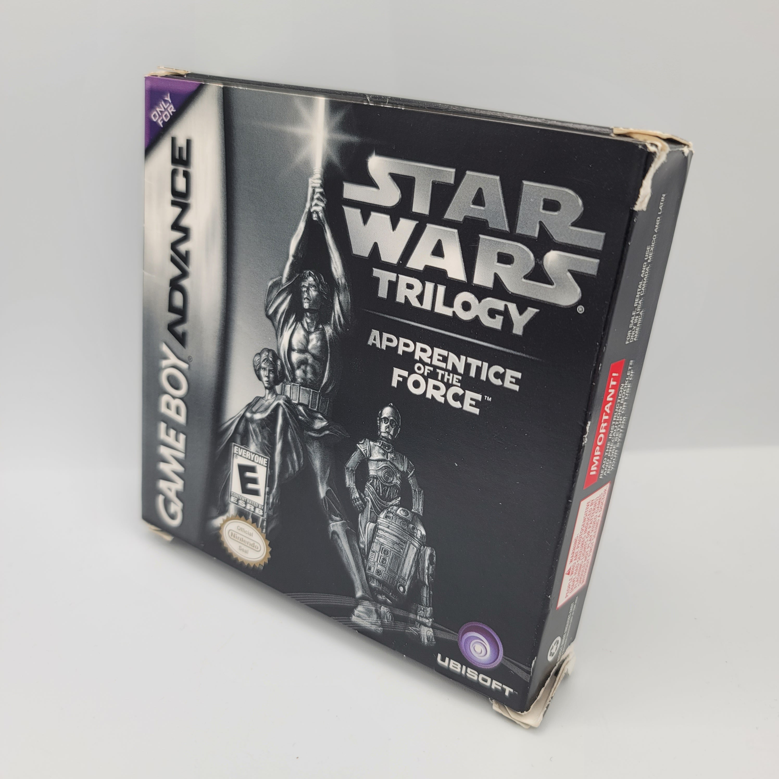 GBA - Star Wars Trilogy Apprentice of the Force (Complete in Box / B+ / With Manual)
