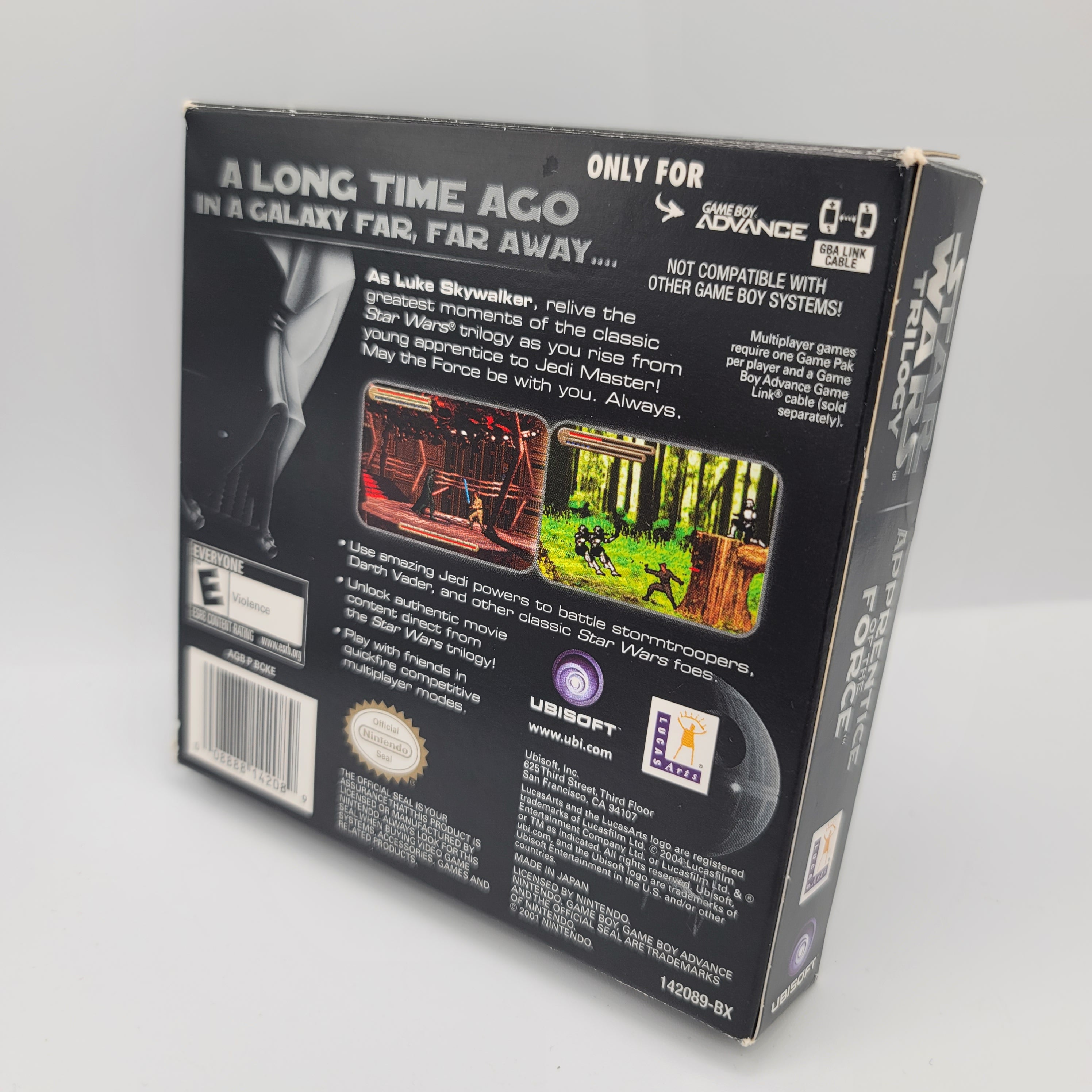 GBA - Star Wars Trilogy Apprentice of the Force (Complete in Box / B+ / With Manual)
