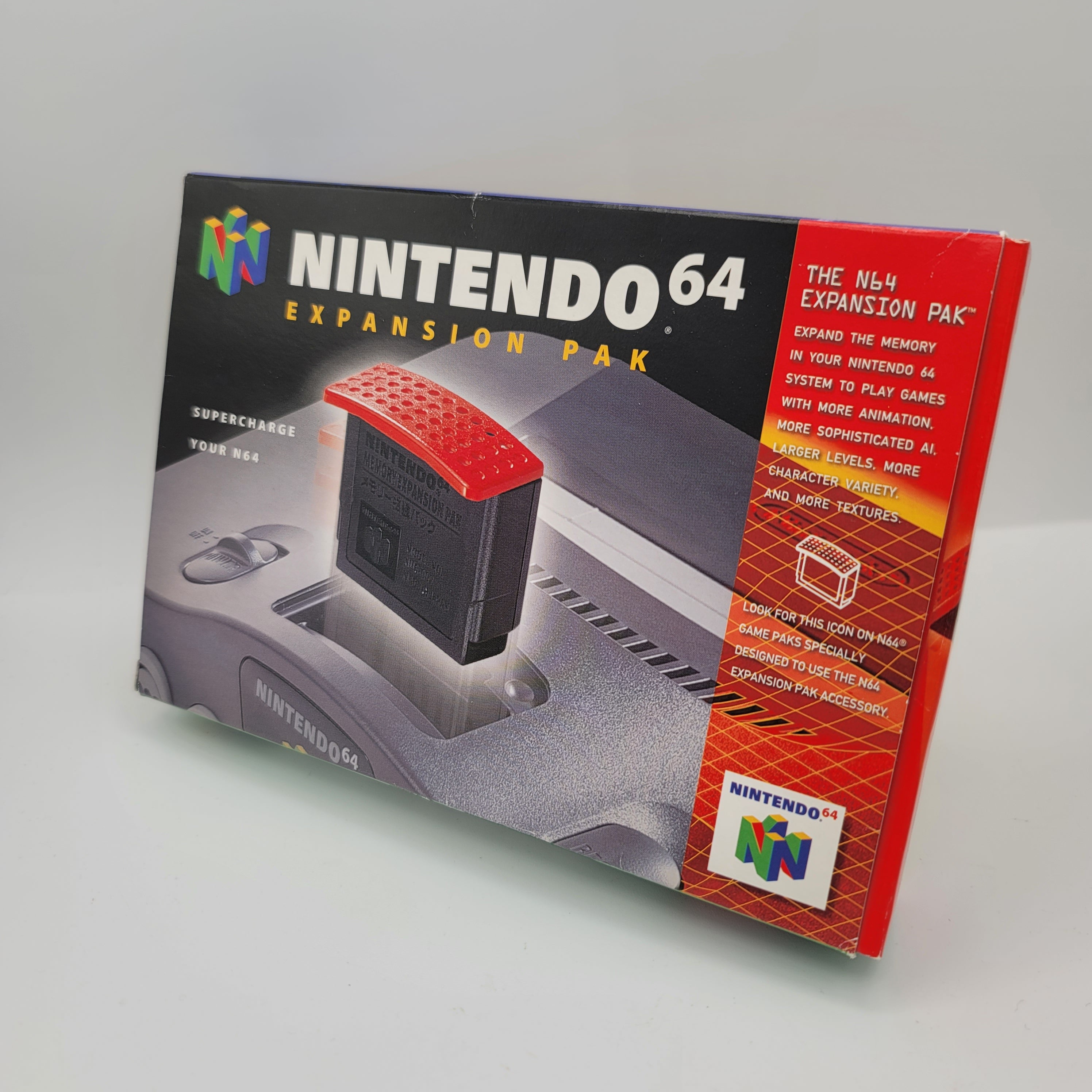 Nintendo 64 Expansion Pak (Complete in Box / A- / With Manual)