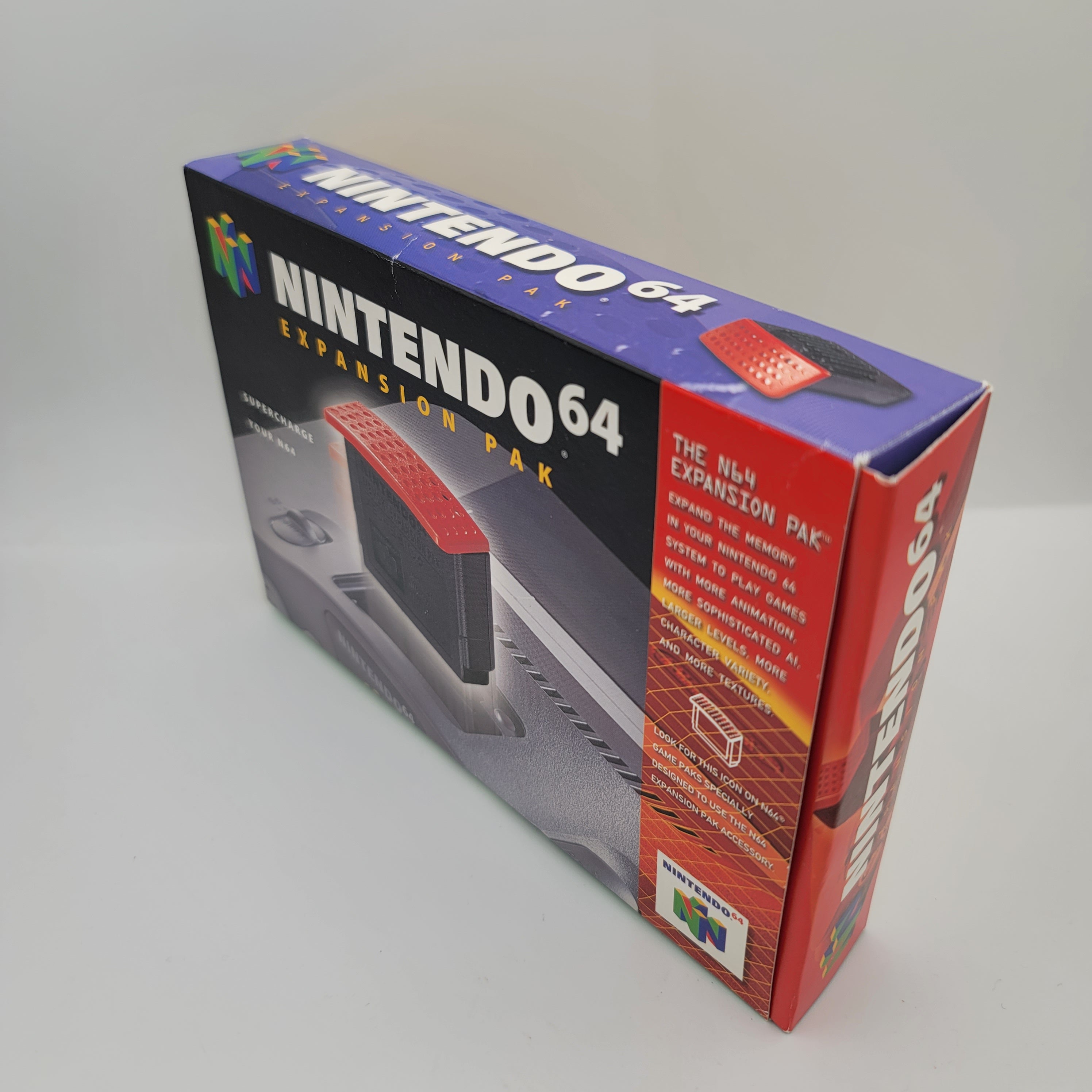 Nintendo 64 Expansion Pak (Complete in Box / A- / With Manual)