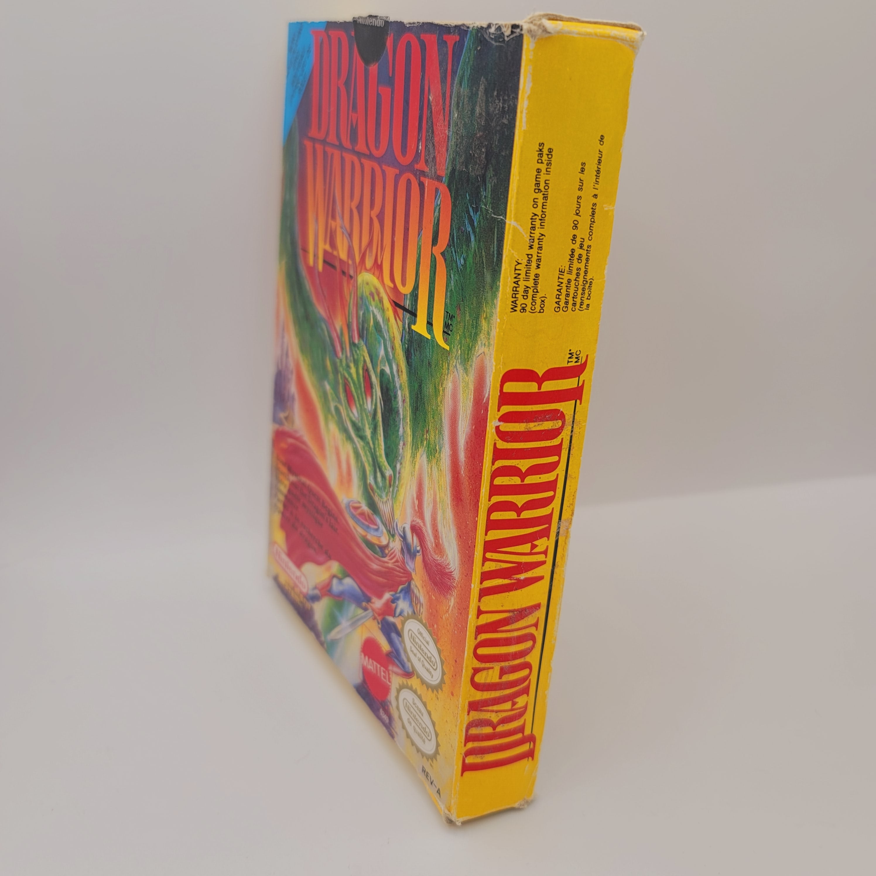 NES - Dragon Warrior (Complete in Box / C / No Manual)