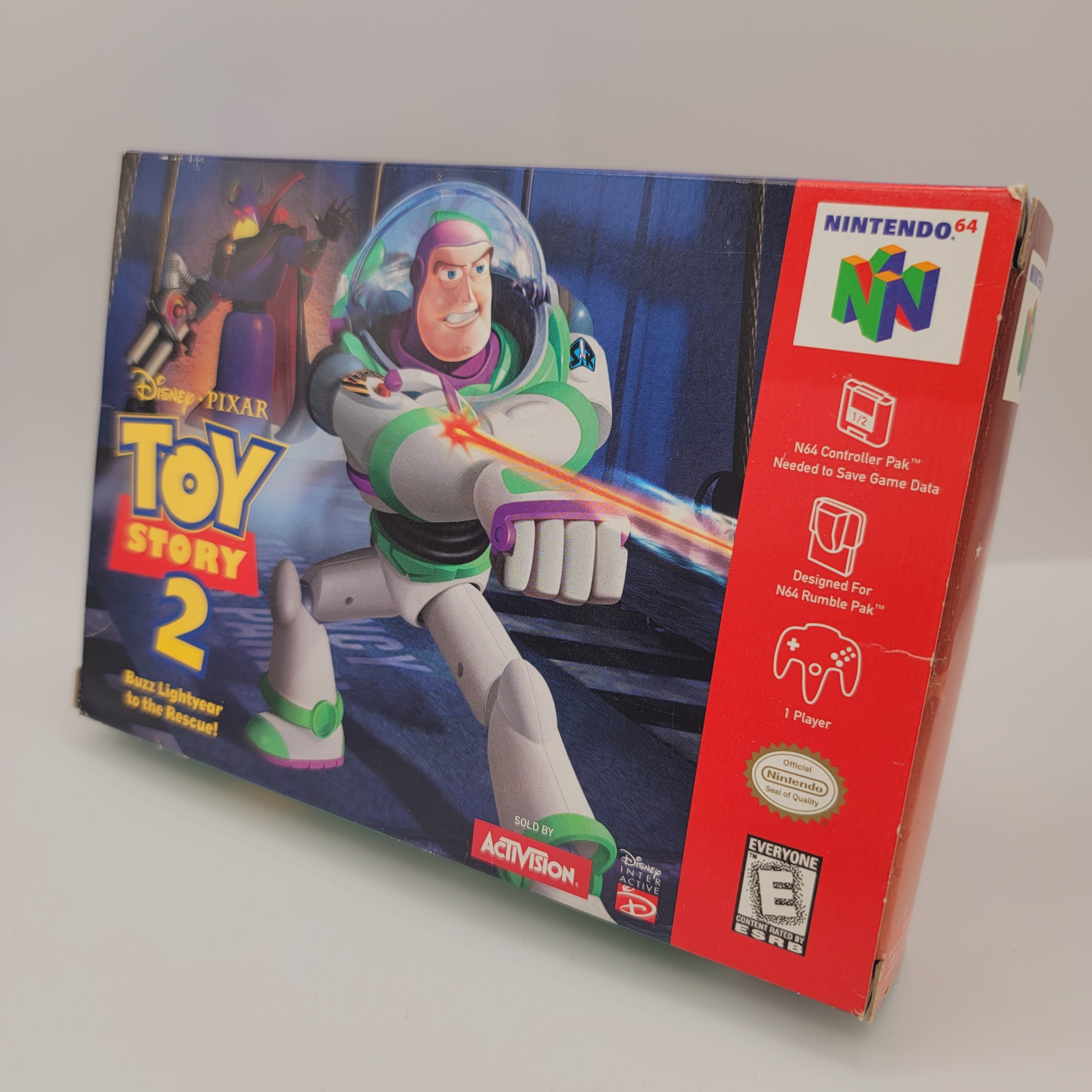 N64 - Toy Story 2 (Complete in Box / A- / Rough Manual)