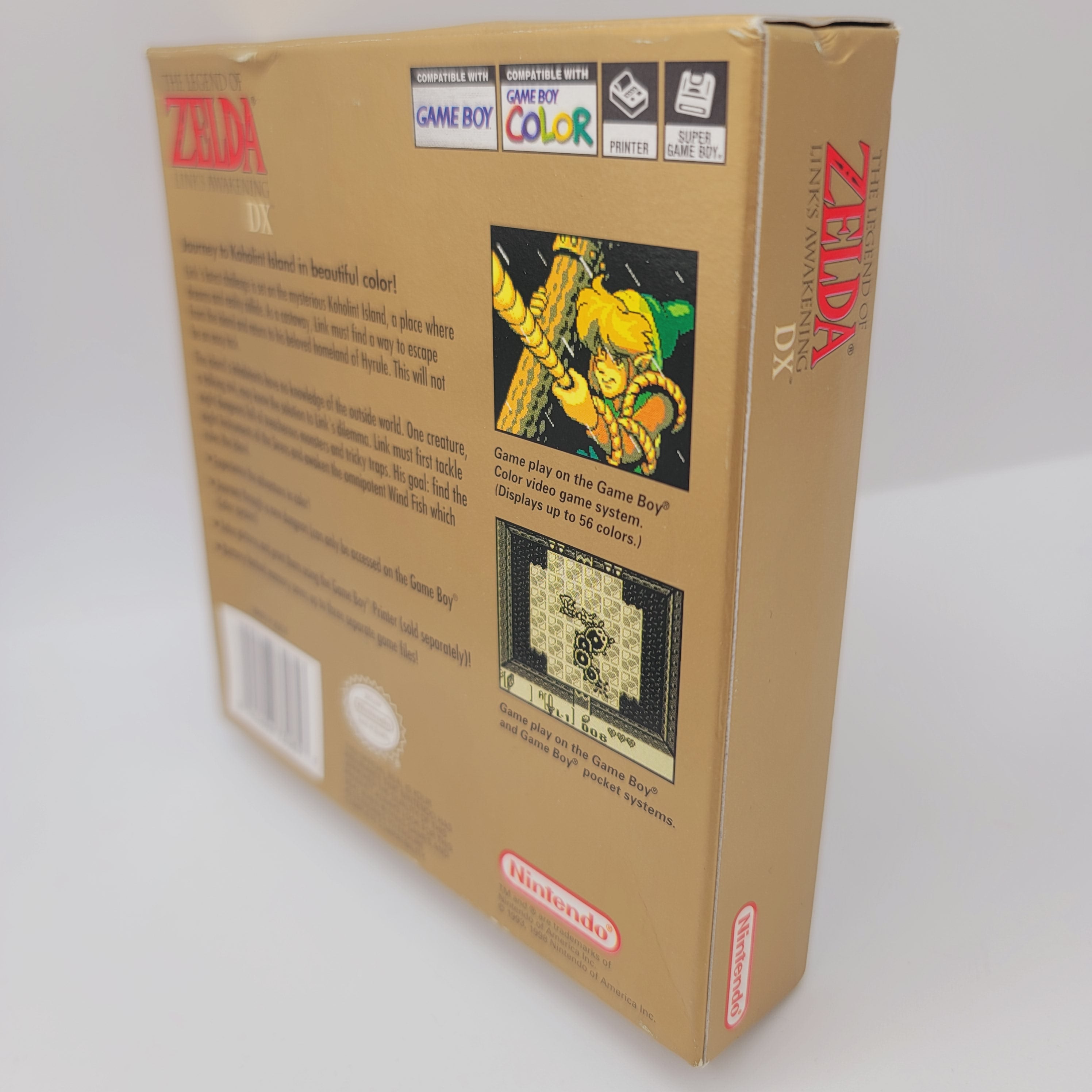 GBC - The Legend Of Zelda Link's Awakening DX (Complete in Box / A / With Manual)