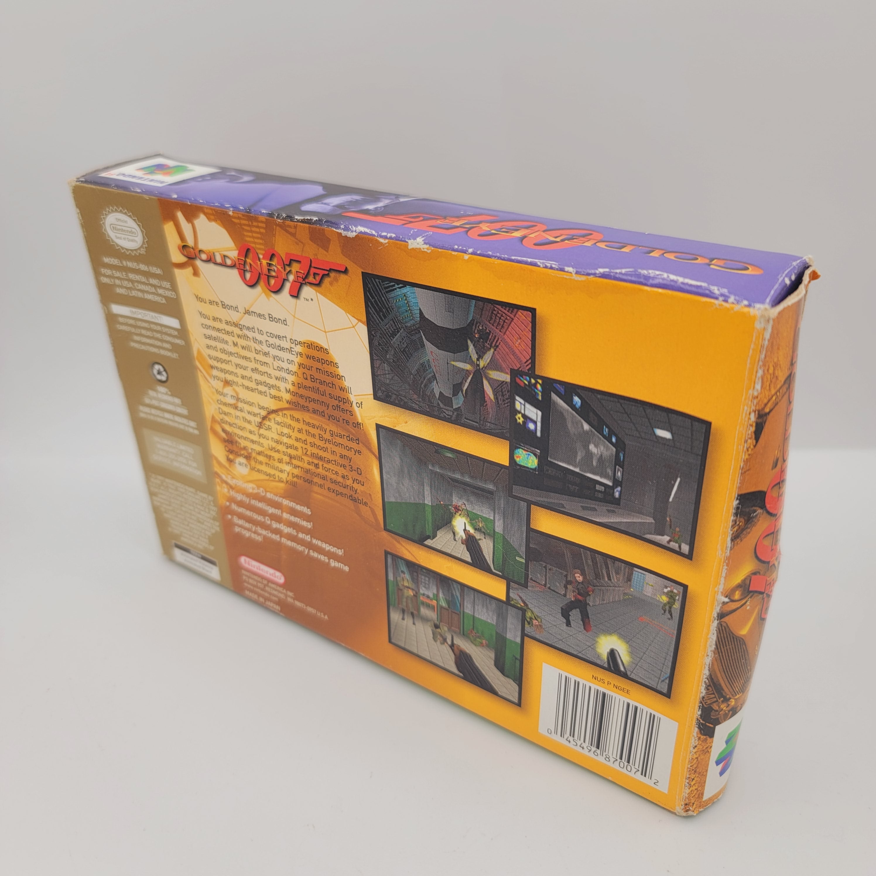 N64 - Goldeneye 007 (Complete in Box / Player's Choice / D / No Manual)