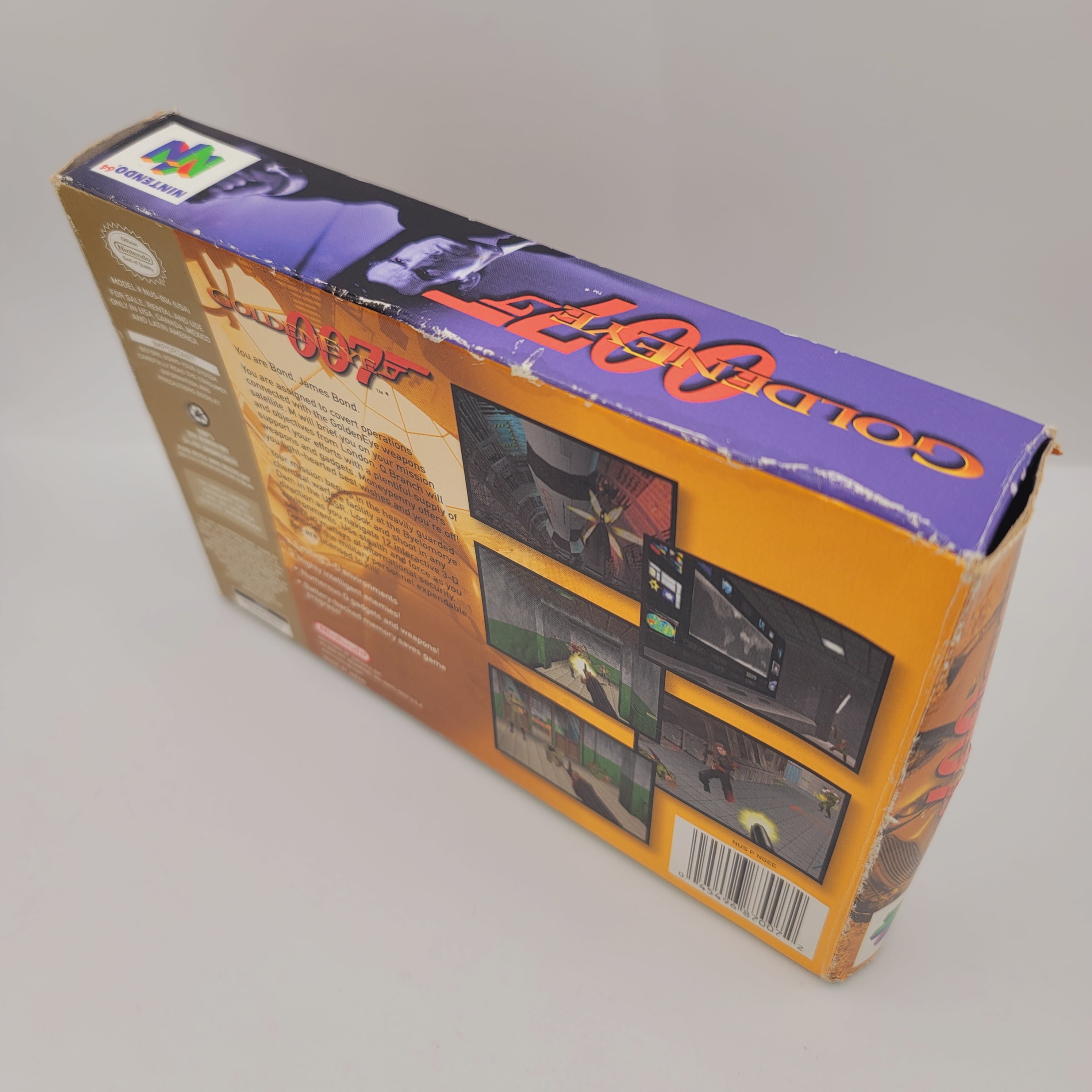 N64 - Goldeneye 007 (Complete in Box / Player's Choice / D / No Manual)