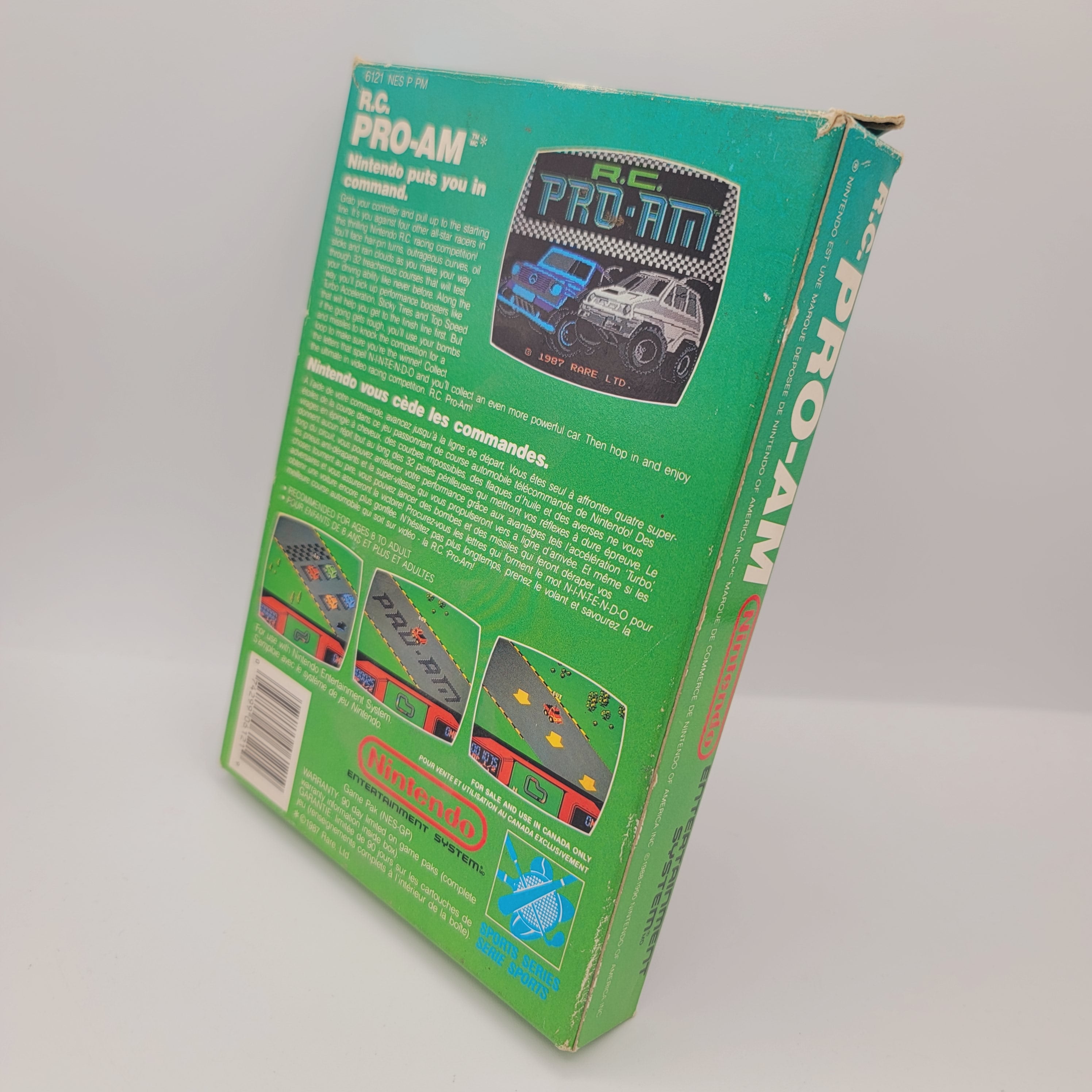 NES - R.C. PRO-AM (Complete in Box / A- / With Manual)
