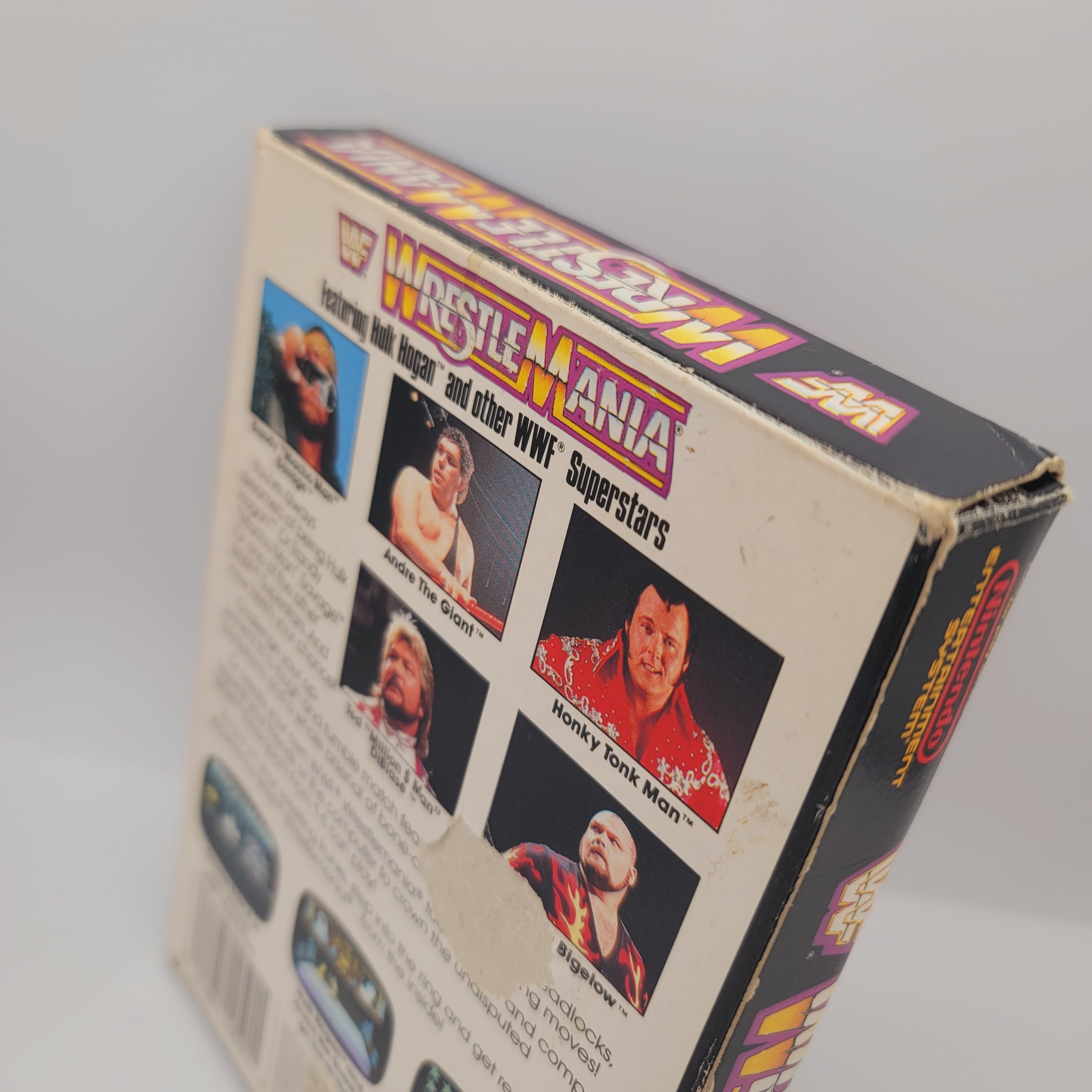 NES - WWF WrestleMania (Complete in Box / C+ / No Manual)