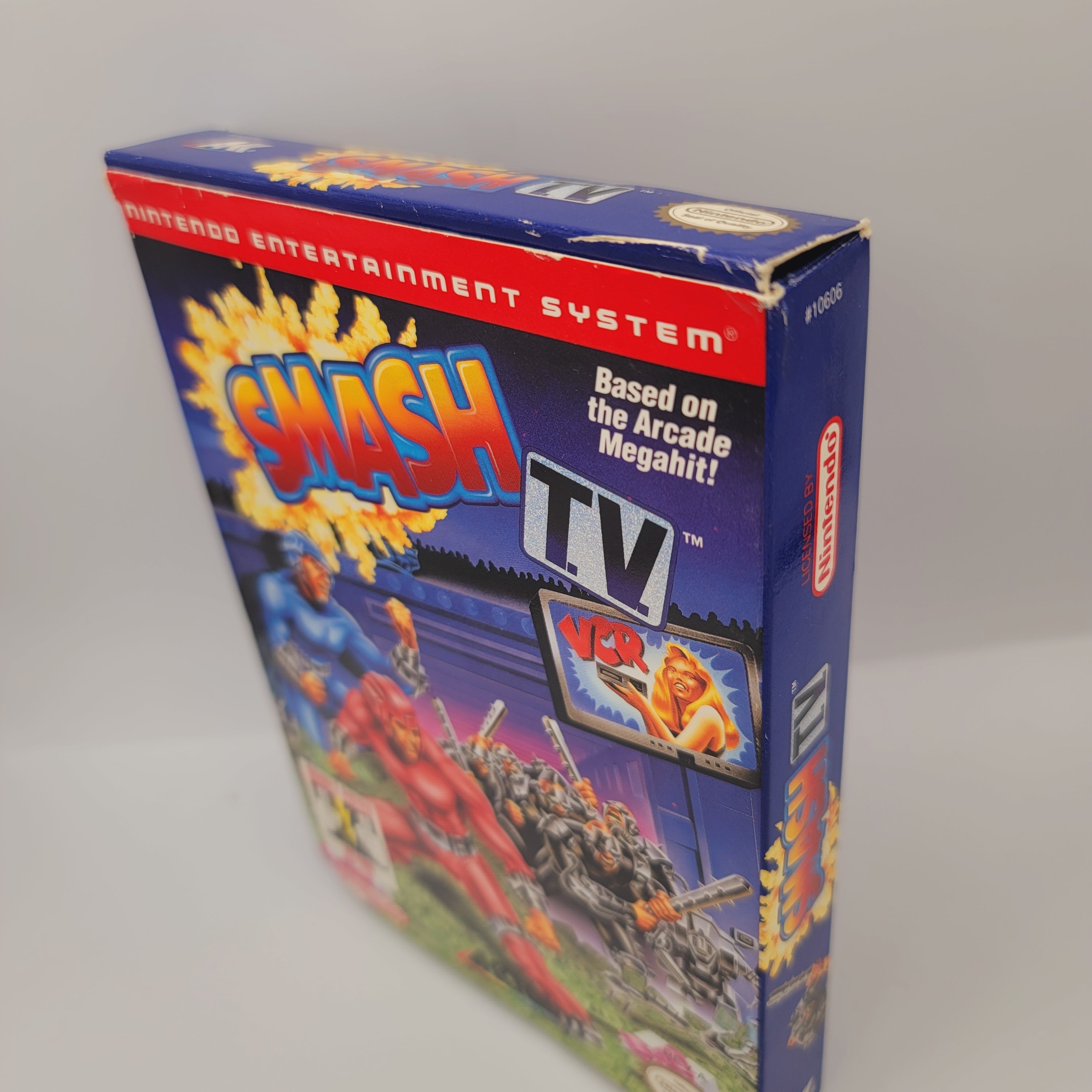 NES - Smash TV (Complete in Box / A- / With Manual)
