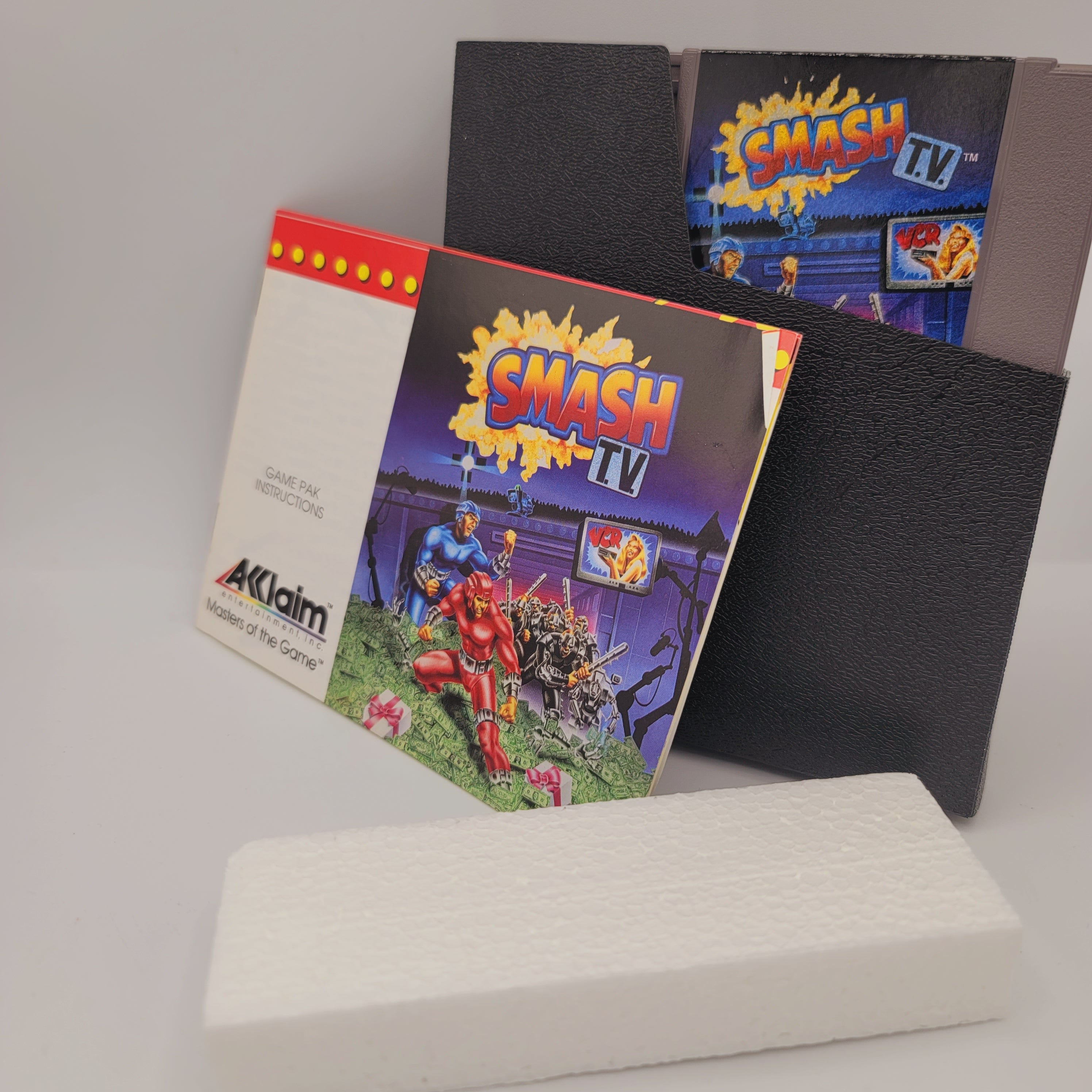 NES - Smash TV (Complete in Box / A- / With Manual)