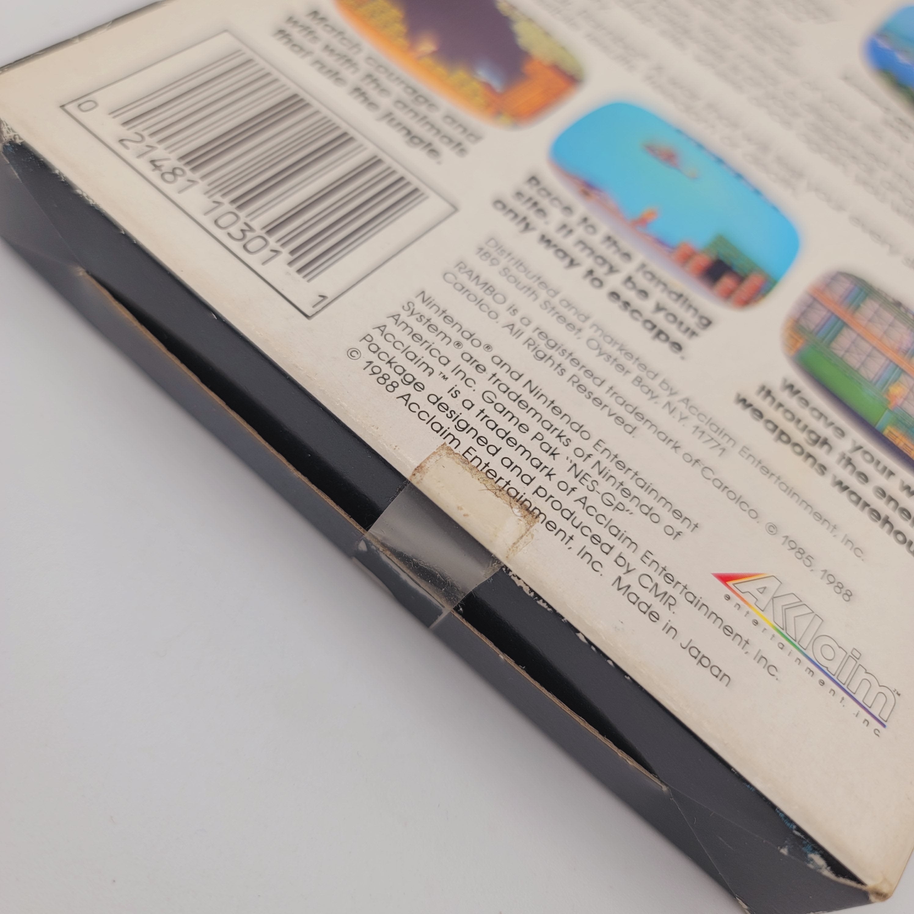 NES - Rambo (Complete in Box / B+ / No  Manual)