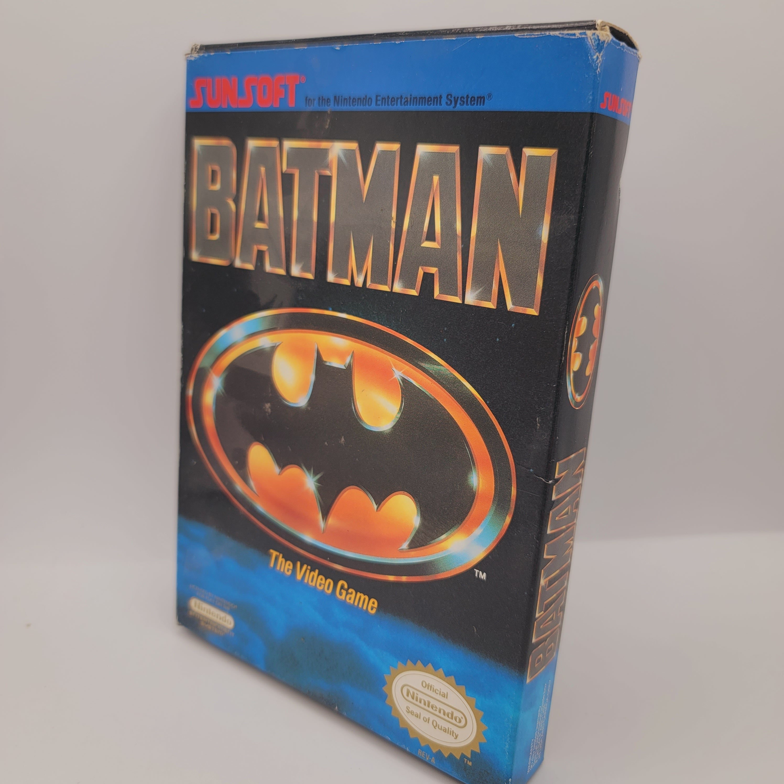NES - Batman The Video Game (Complete in Box / B+ / With Manual)