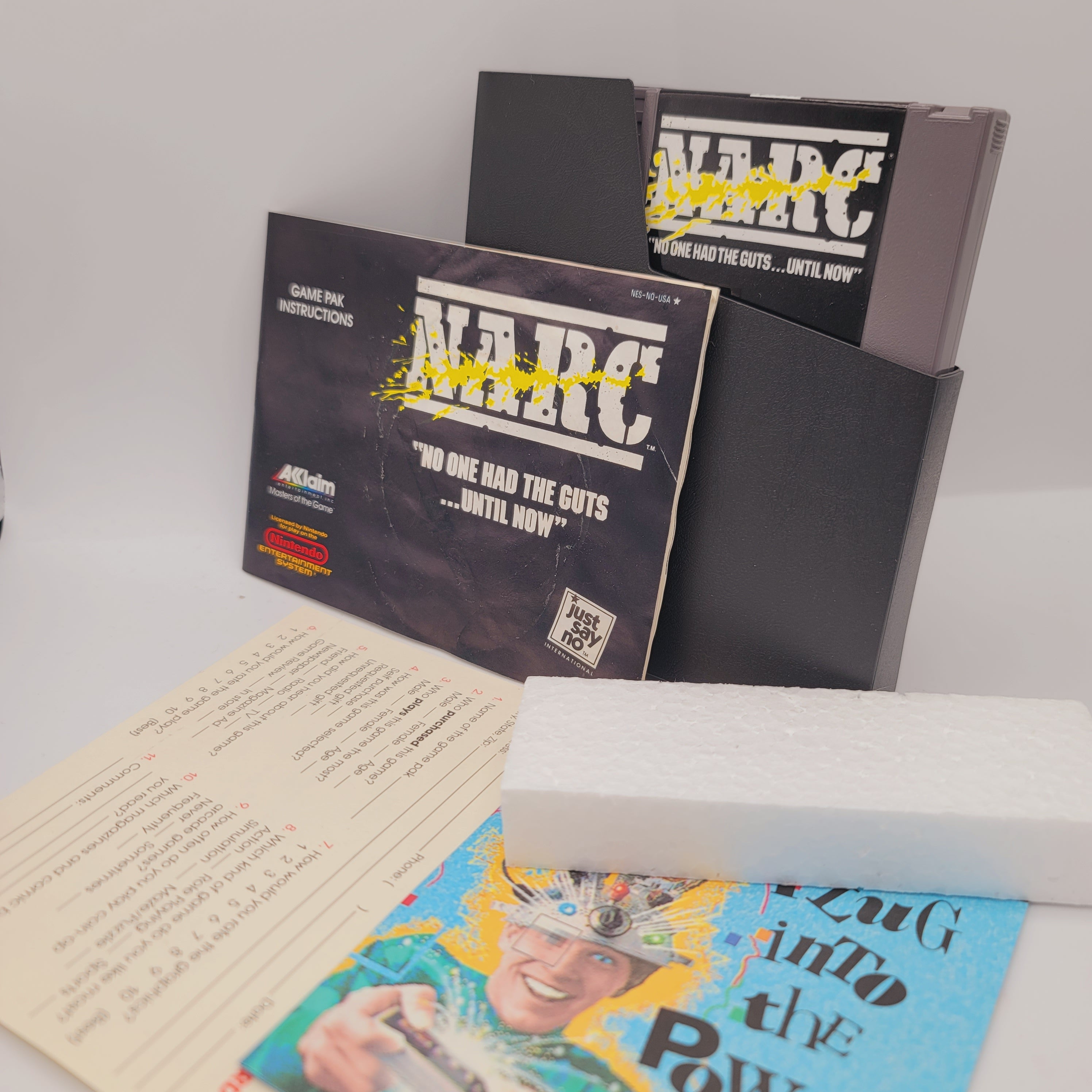 NES - NARC (Complete in Box / A / With Manual)
