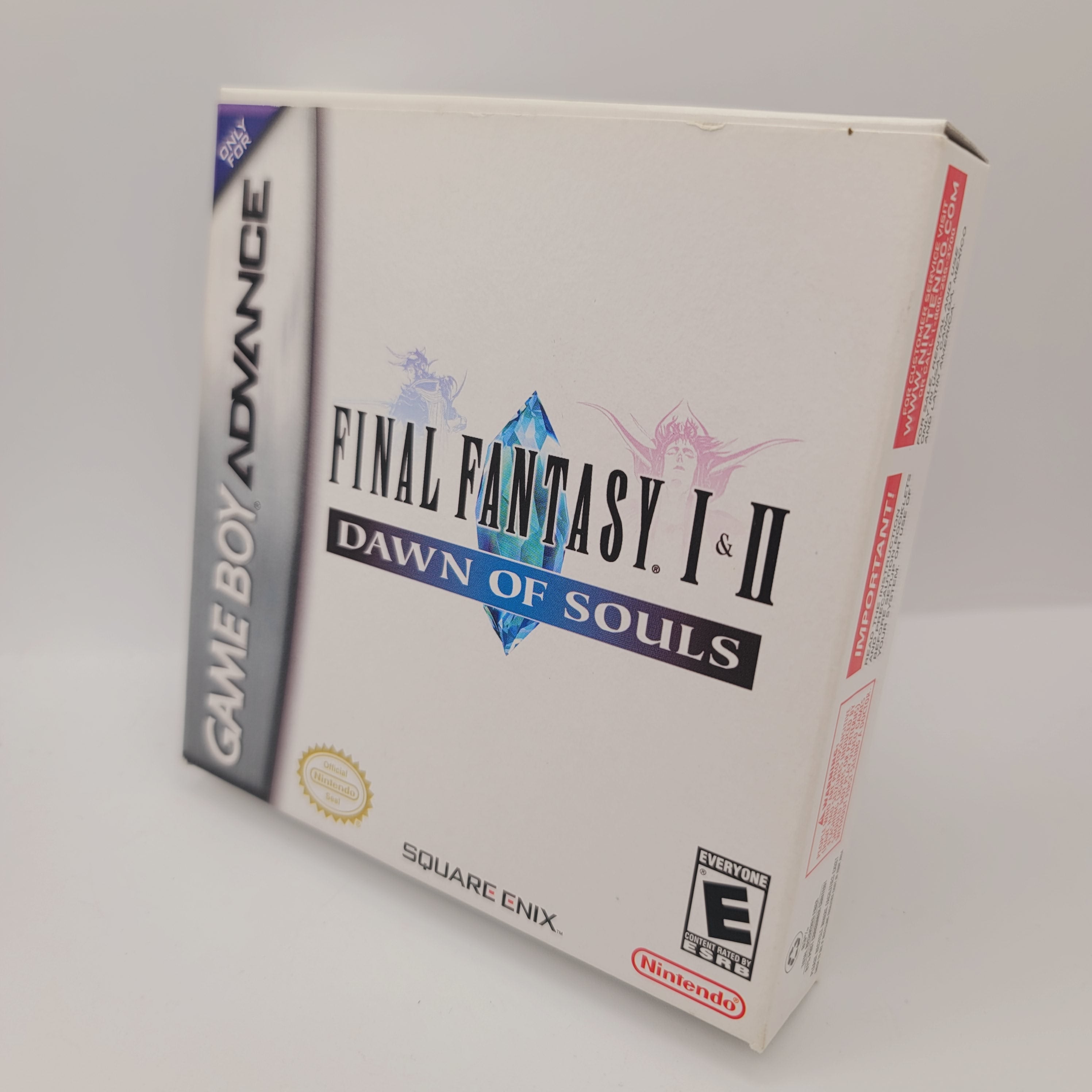 GBA - Final Fantasy I & II Dawn of Souls (Complete in Box / A+ / With Manual)