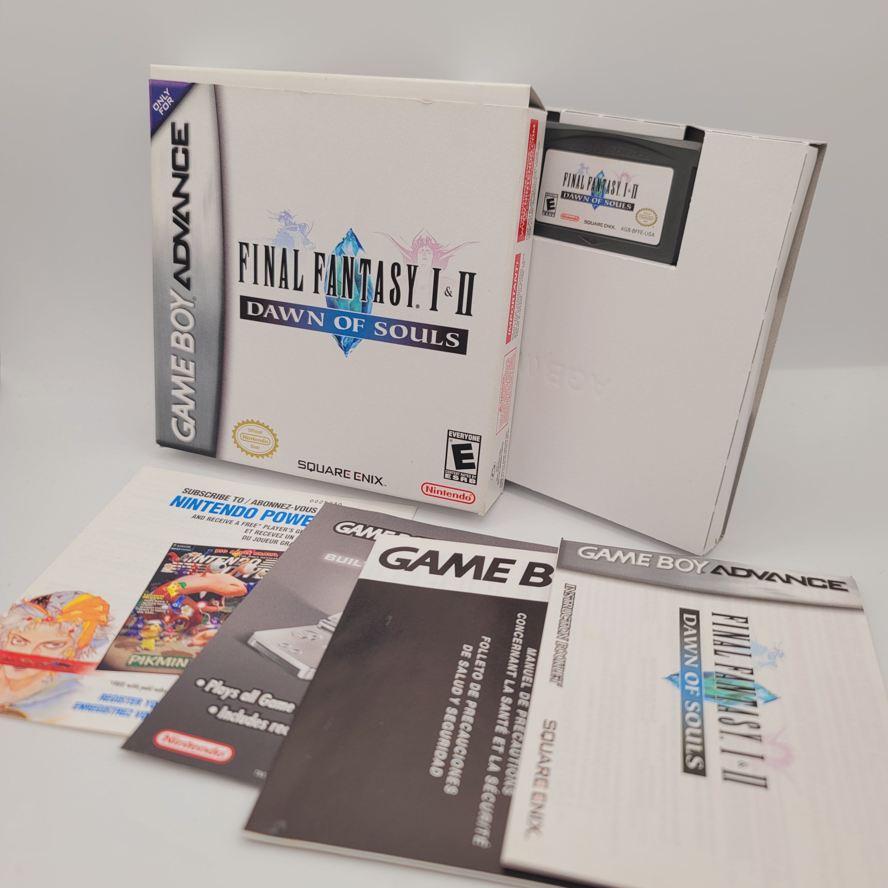 GBA - Final Fantasy I & II Dawn of Souls (Complete in Box / A+ / With Manual)