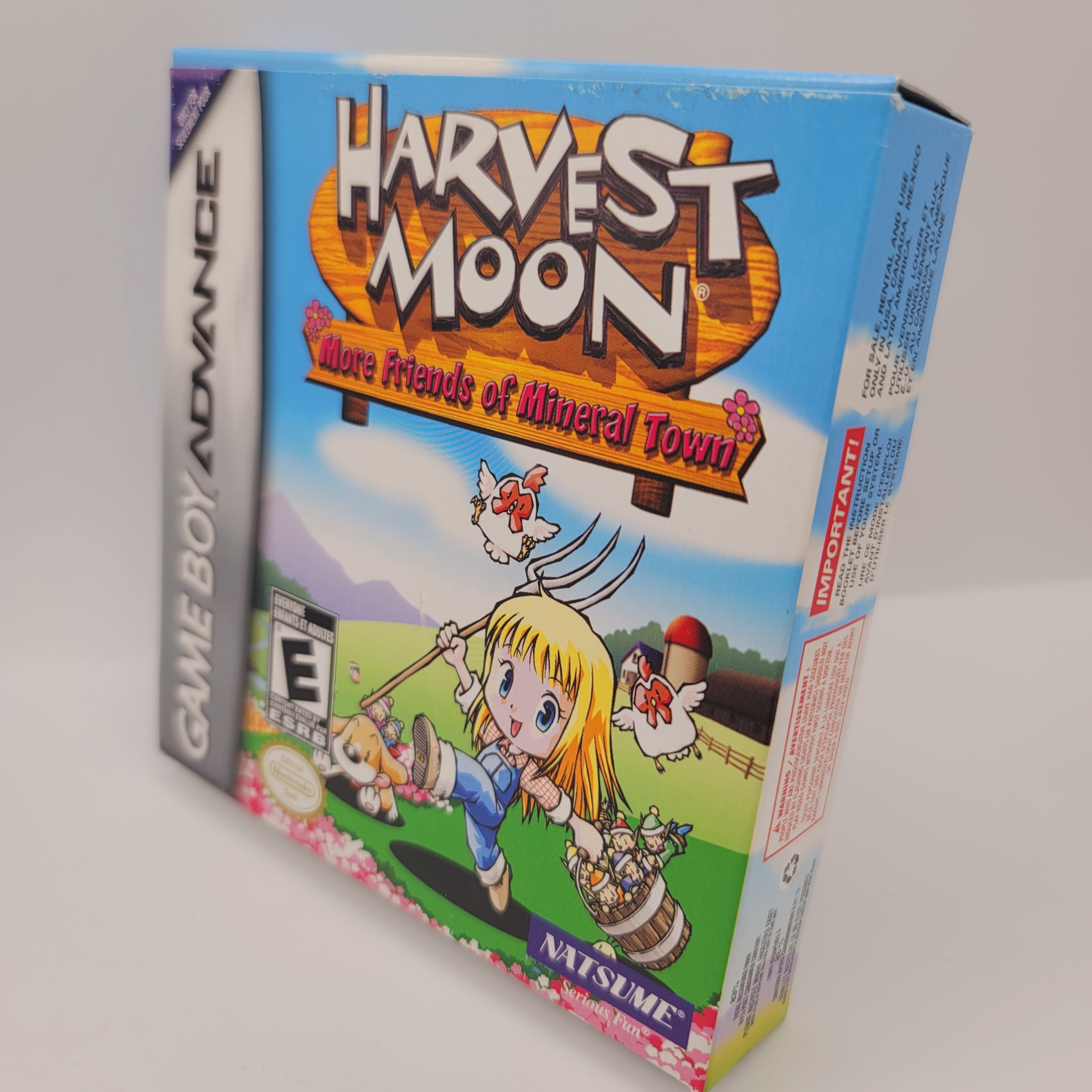 GBA - Harvest Moon More Friends of Mineral Town (Complete in Box / A / With Manual)