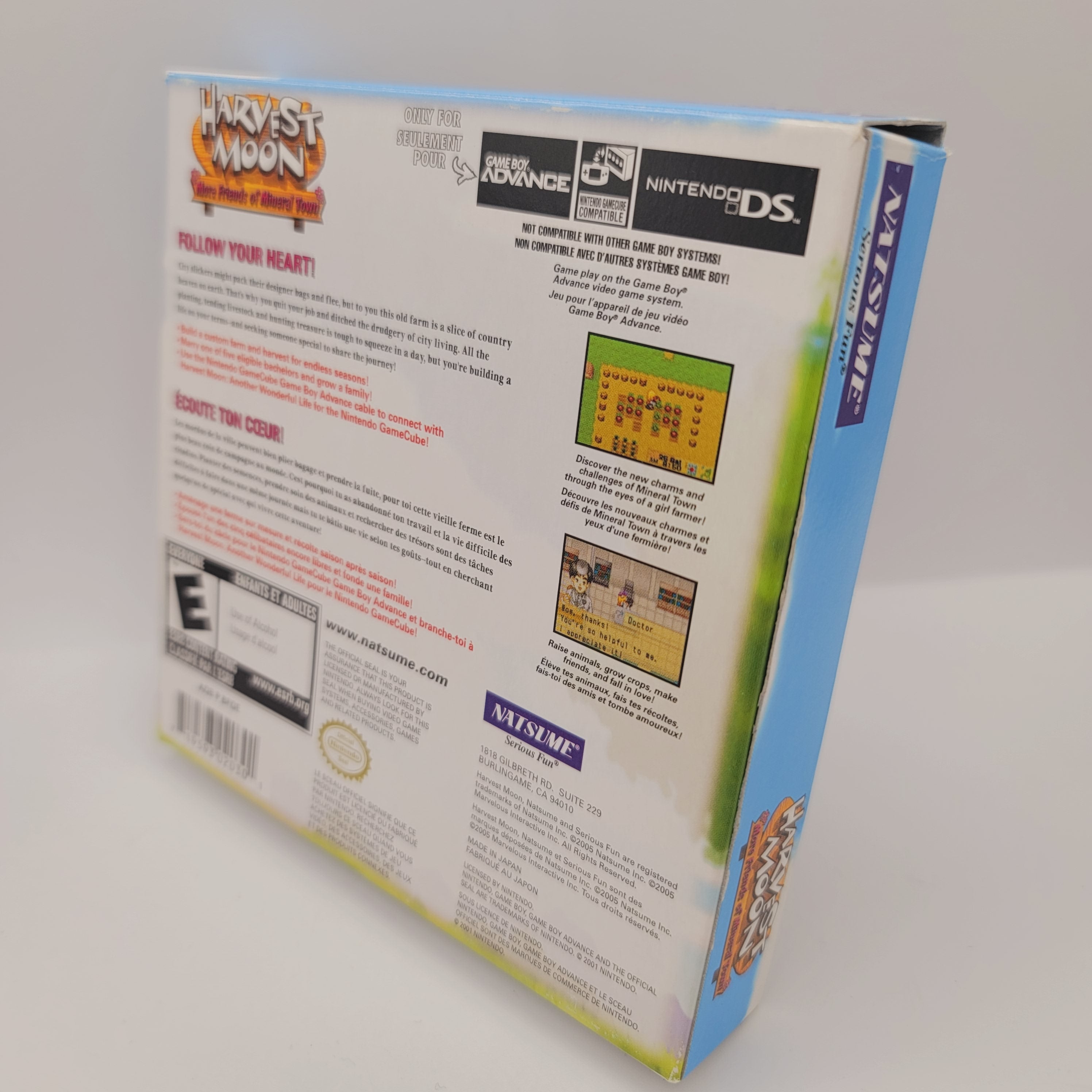 GBA - Harvest Moon More Friends of Mineral Town (Complete in Box / A / With Manual)