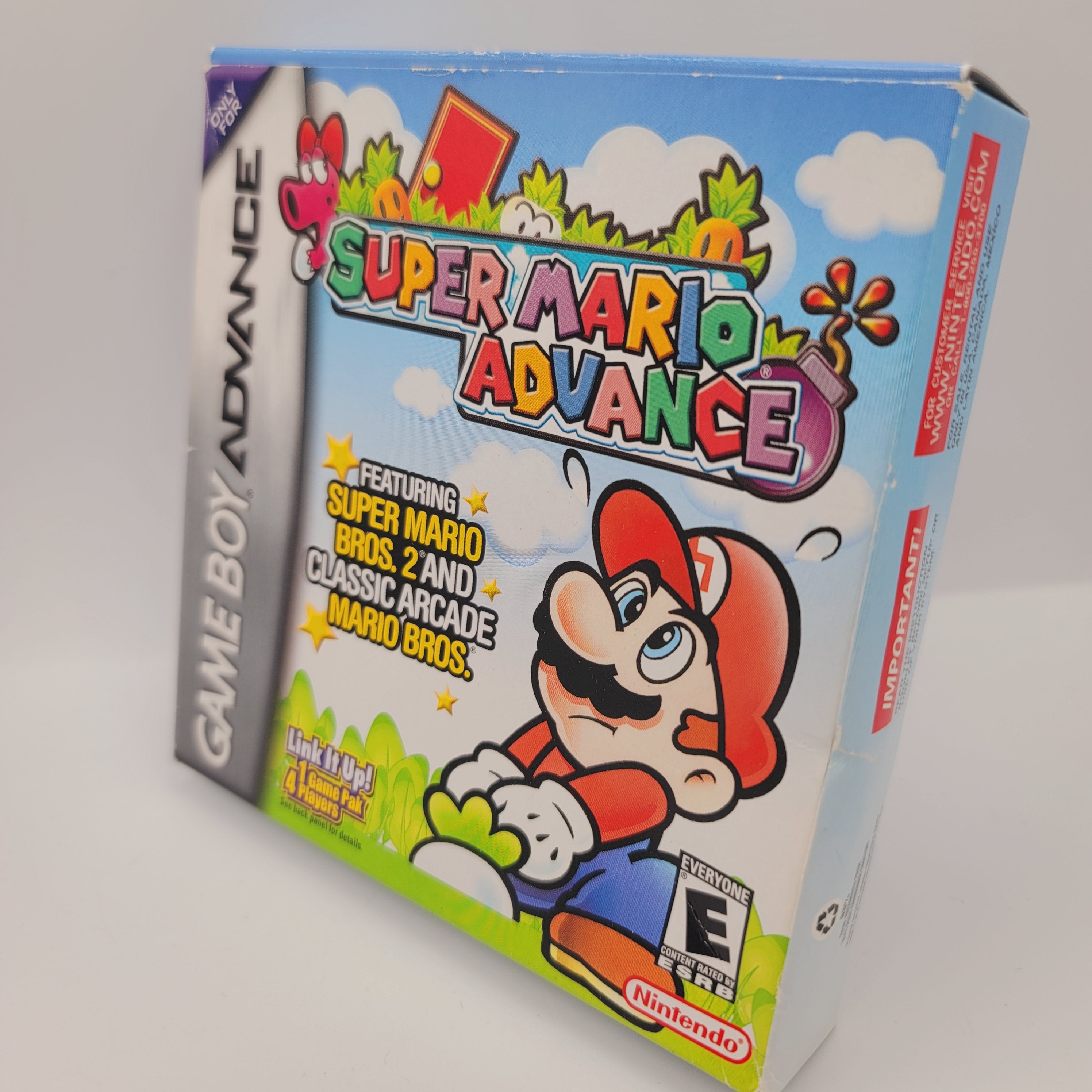 GBA - Super Mario Advance (Complete in Box / A / With Manual)