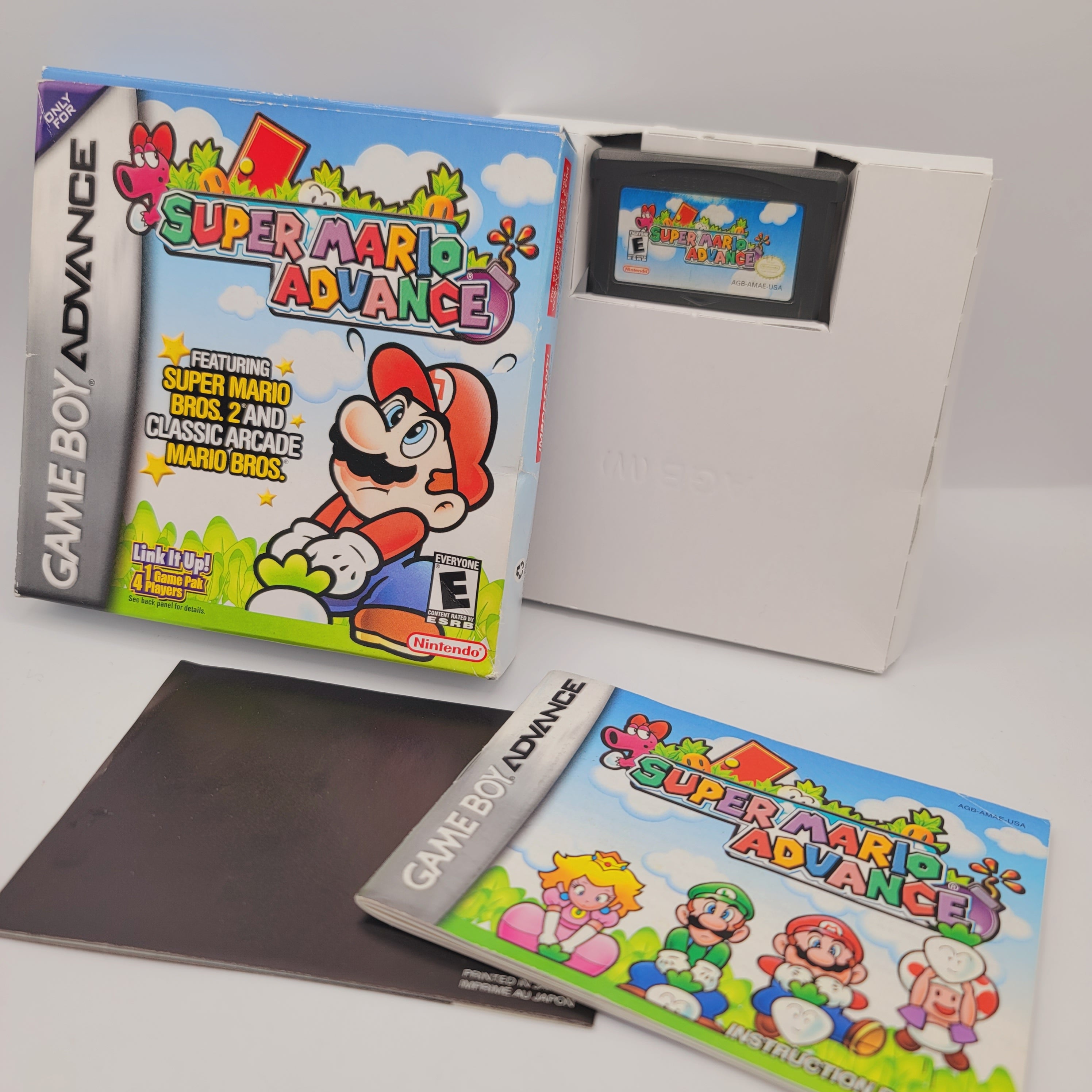 GBA - Super Mario Advance (Complete in Box / A / With Manual)