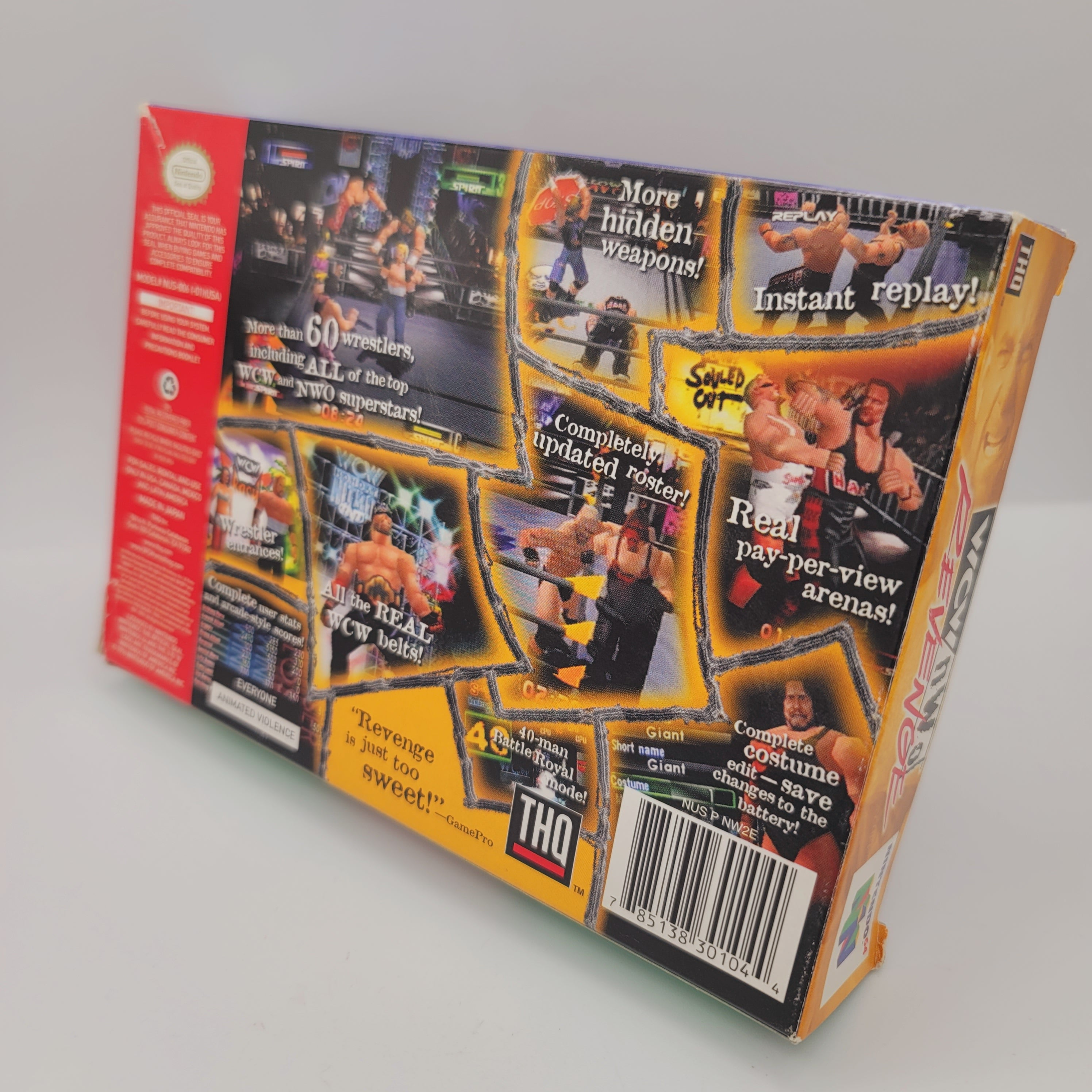 N64 - WCW NWO Revenge (Complete in Box / A / With Manual)
