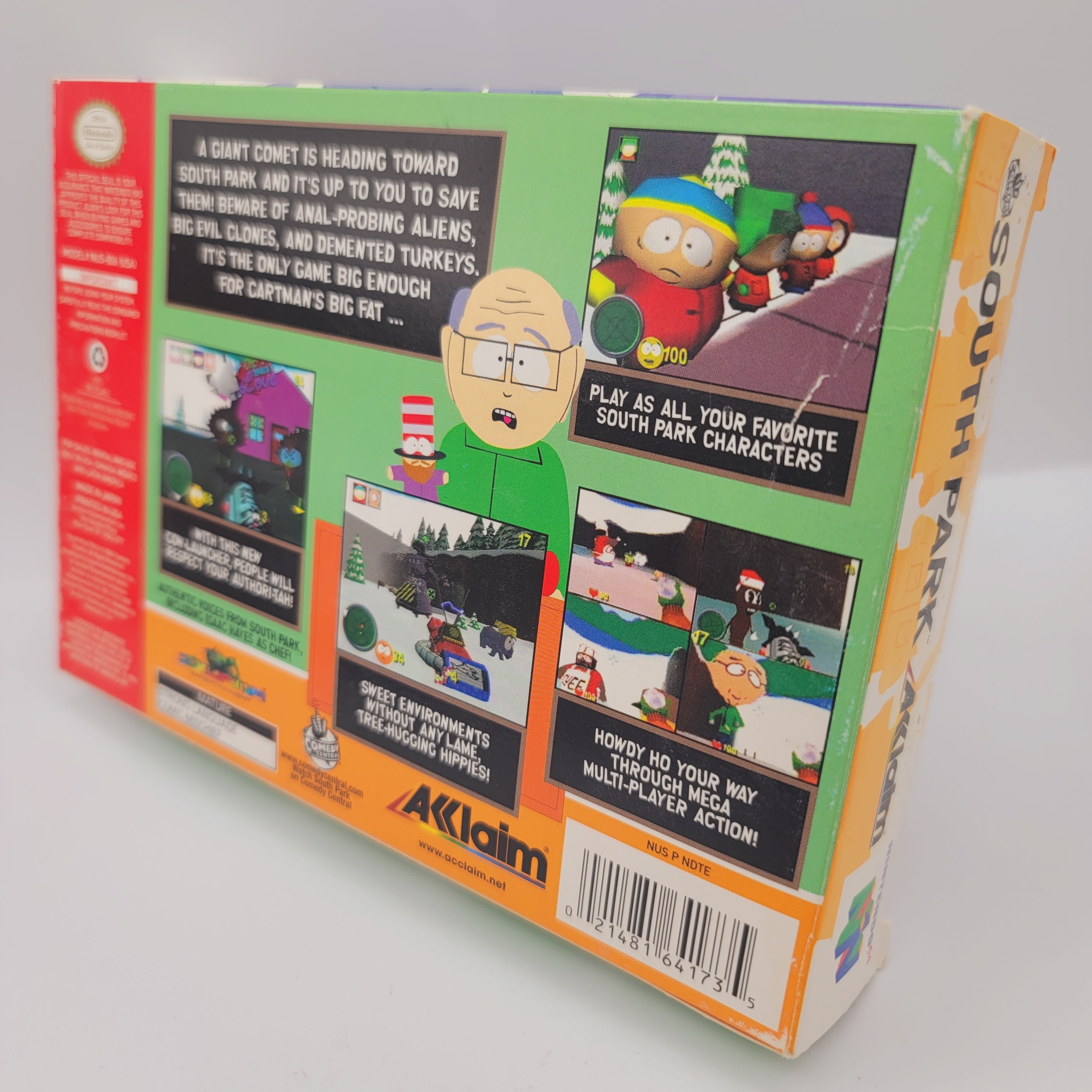 N64 - South Park (Complete in Box / A+ / With Manual)
