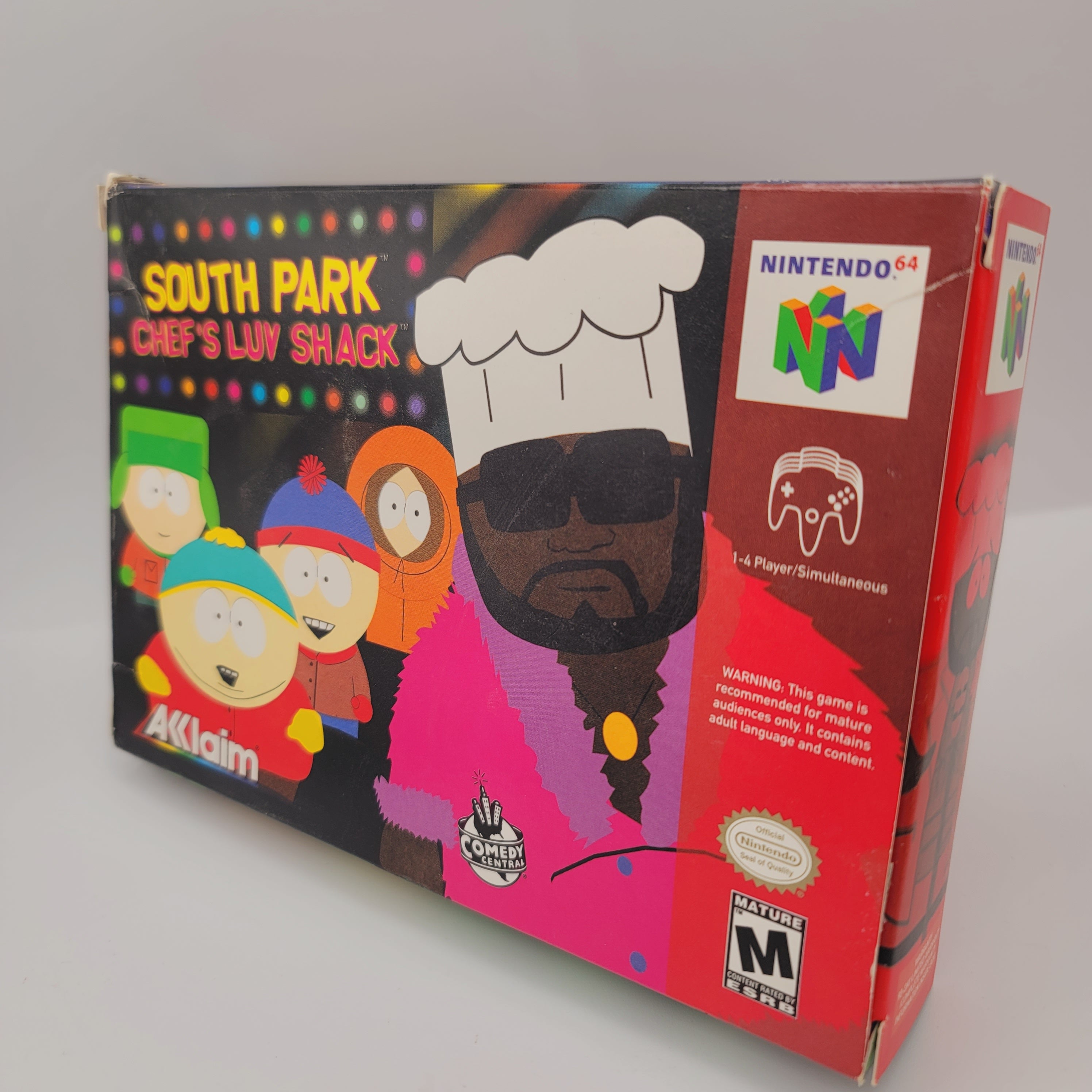 N64 - South Park Chef's Luv Shack (Complete in Box / A- / With Manual)