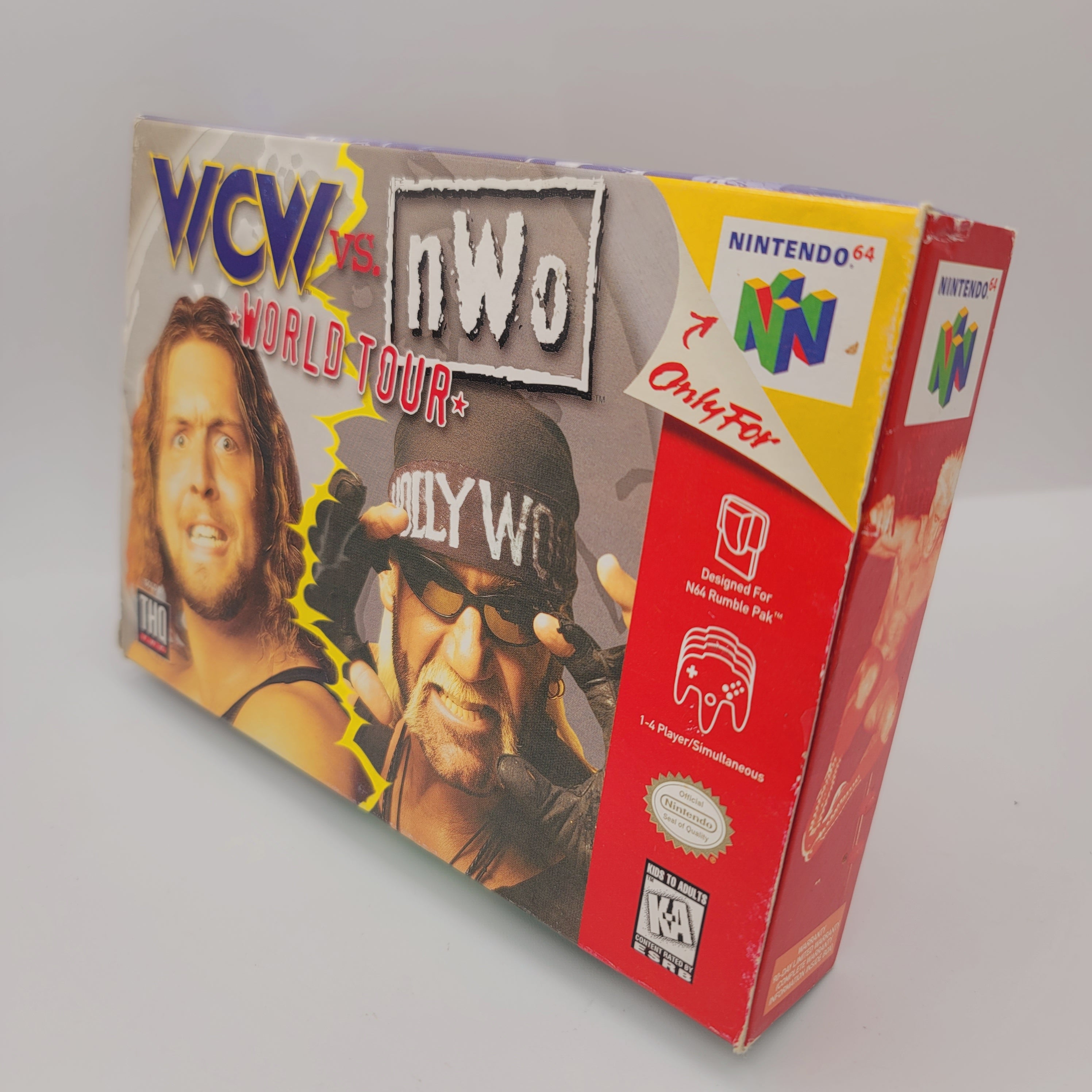 N64 - WCW Vs NWO World Tour (Complete in Box / A+ / With Manual)