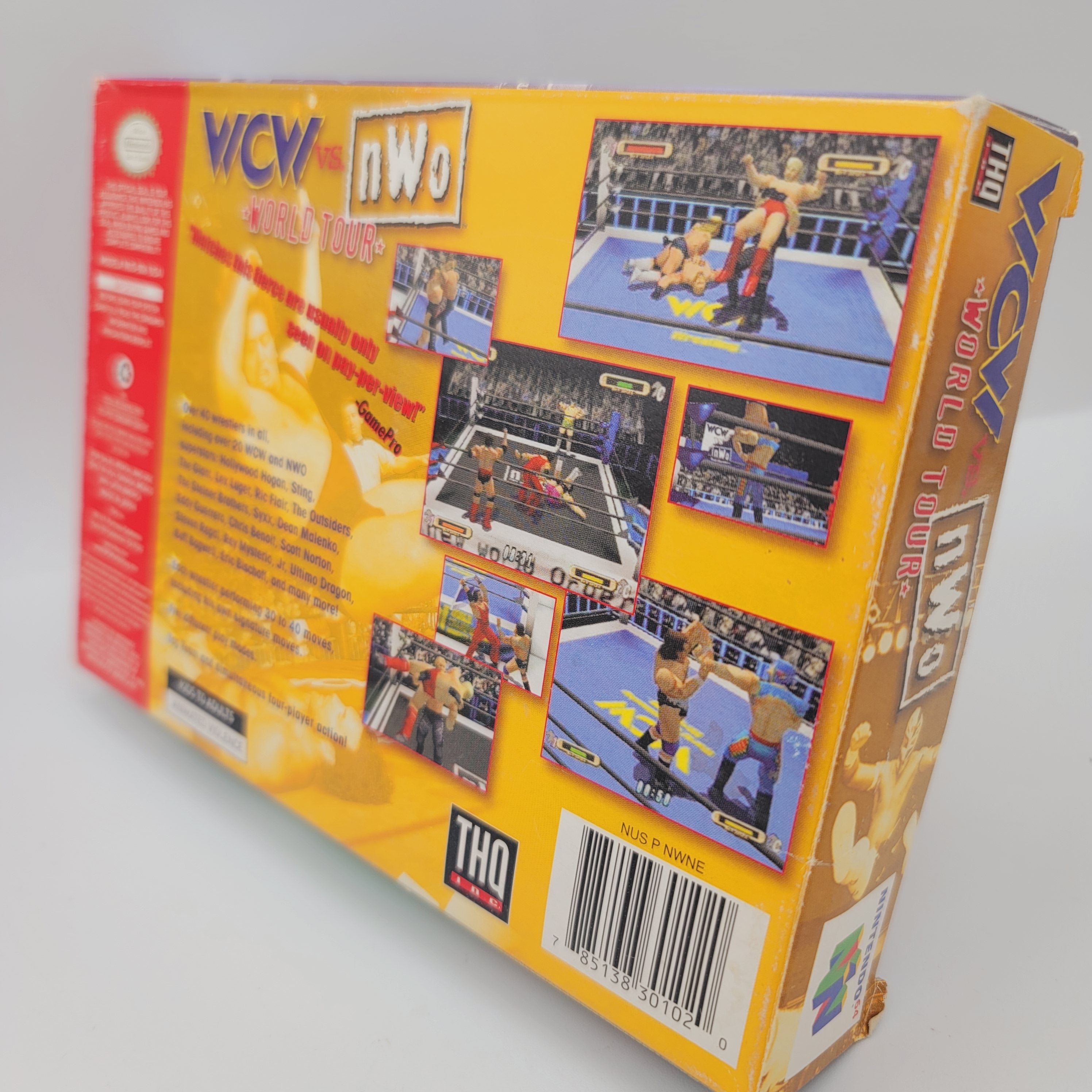 N64 - WCW Vs NWO World Tour (Complete in Box / A+ / With Manual)