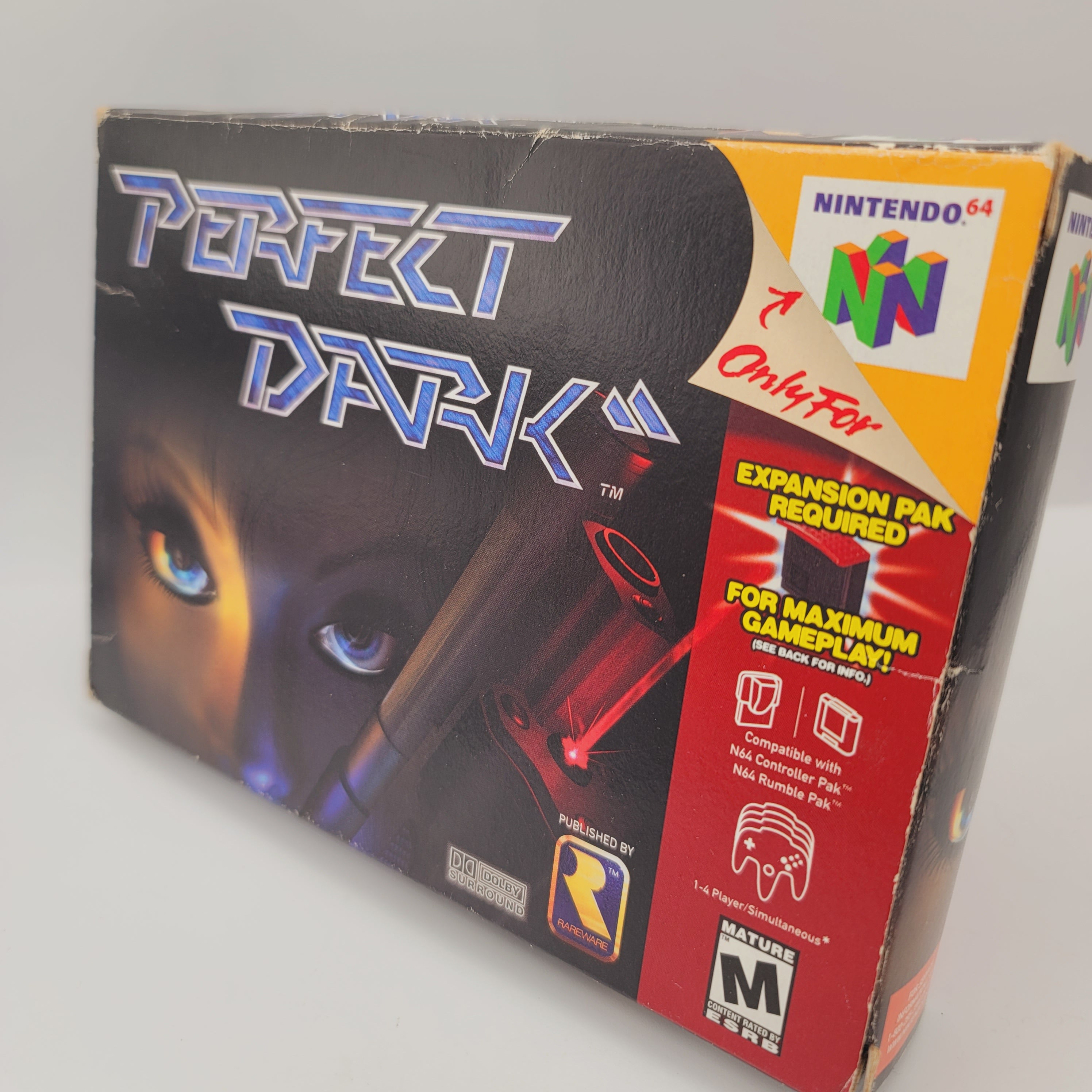 N64 - Perfect Dark (Complete in Box / B / With Manual)