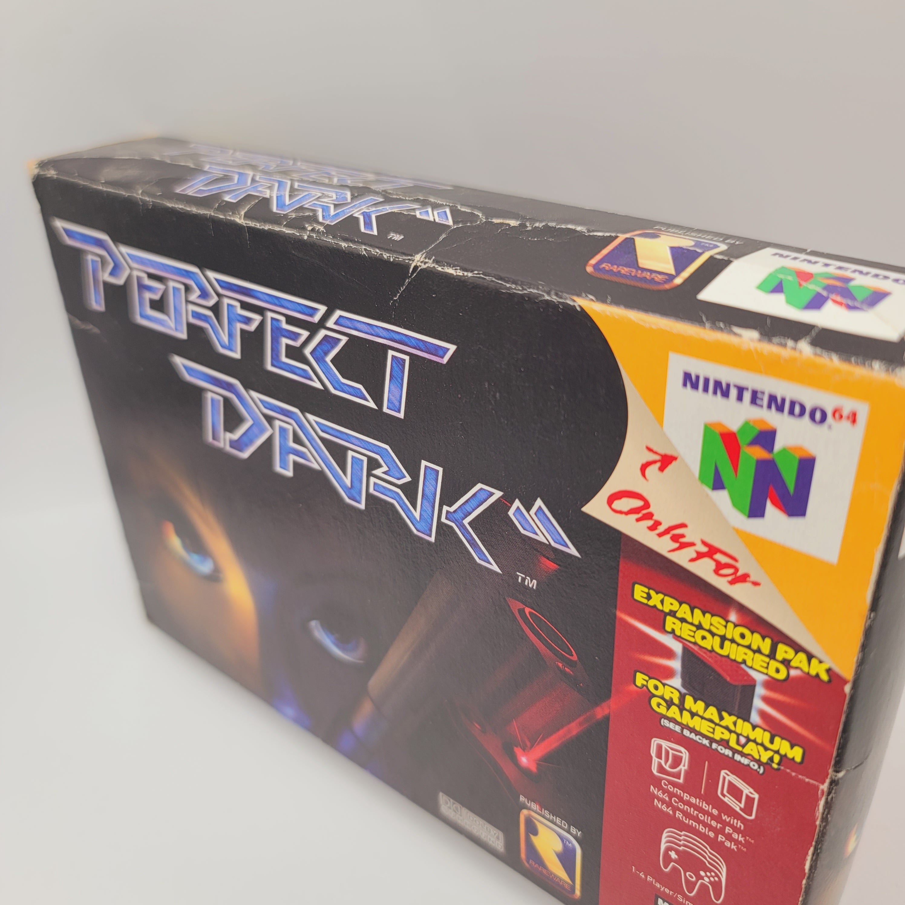 N64 - Perfect Dark (Complete in Box / B / With Manual)