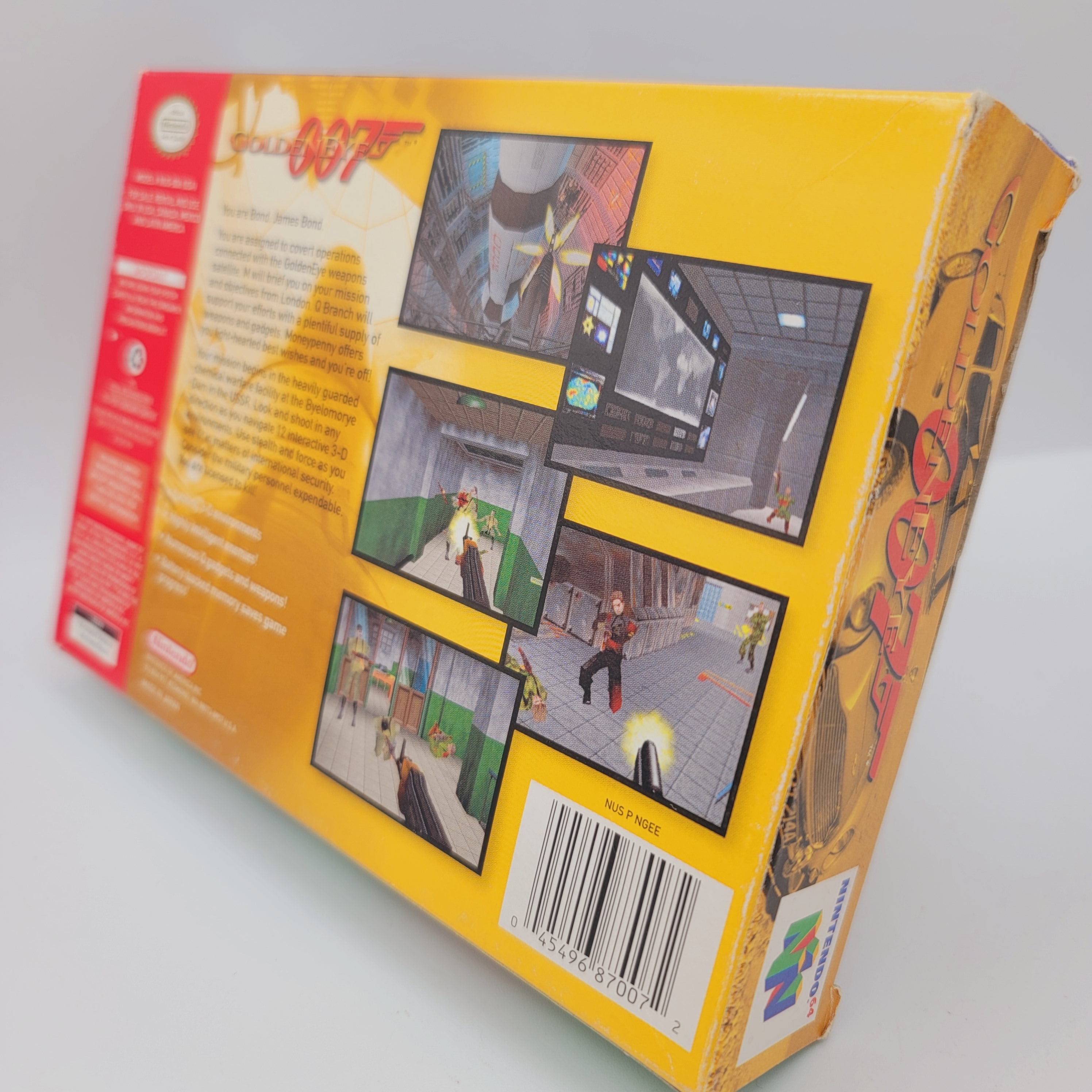 N64 - Goldeneye 007 (Complete in Box / B+ / With Manual)