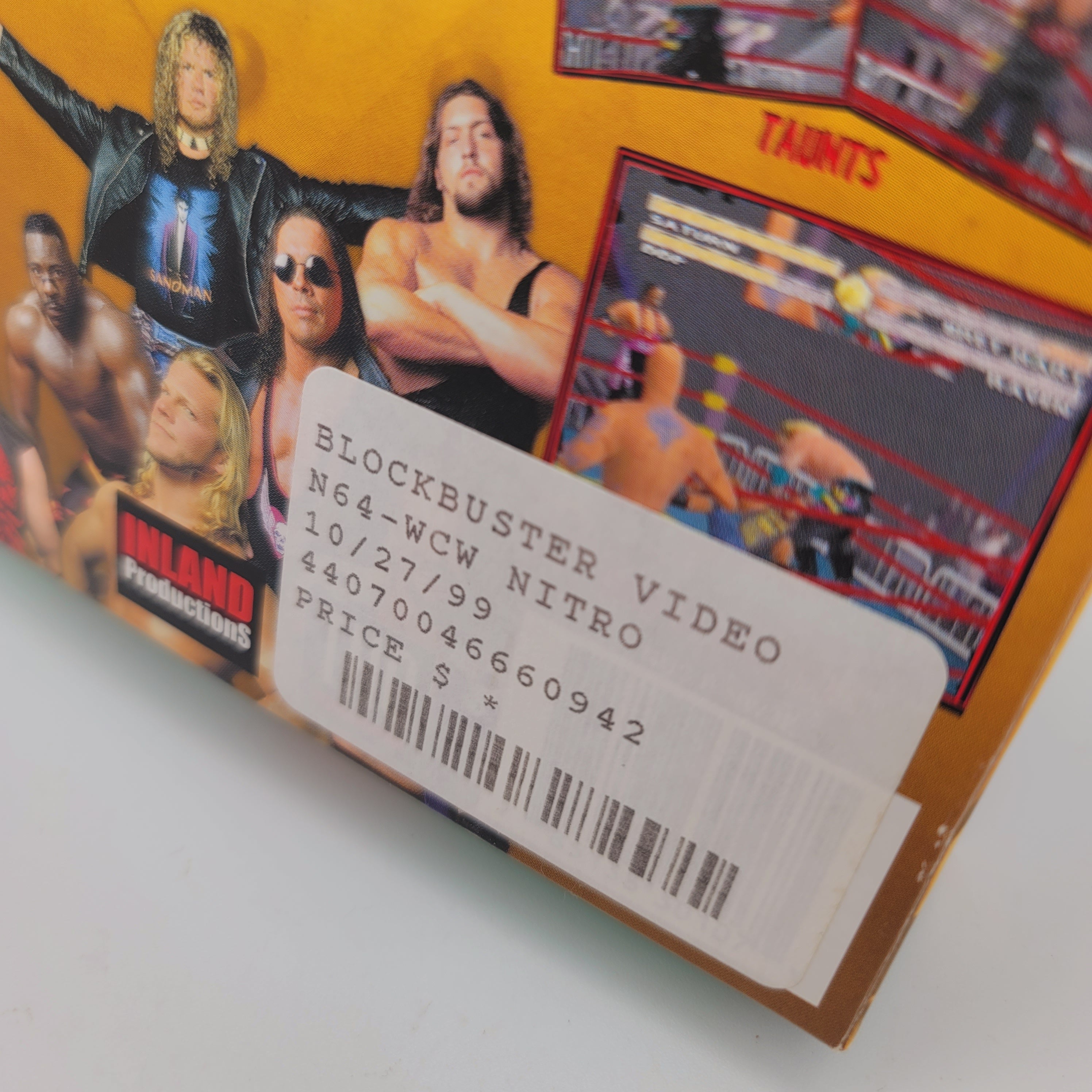 N64 - WCW Nitro (Complete in Box / A / With Manual)