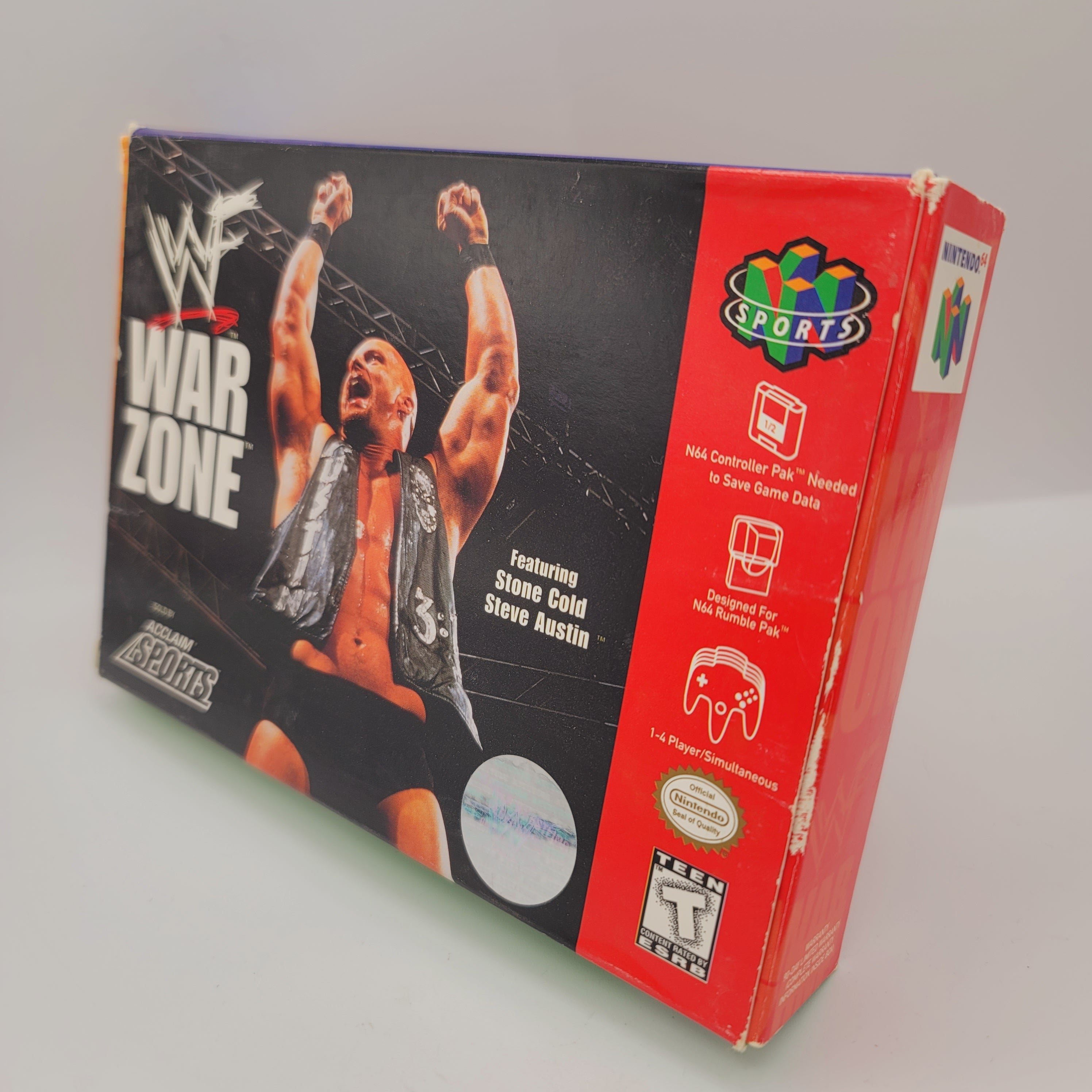 N64 - WWF War Zone (Complete in Box / A- / No Manual)