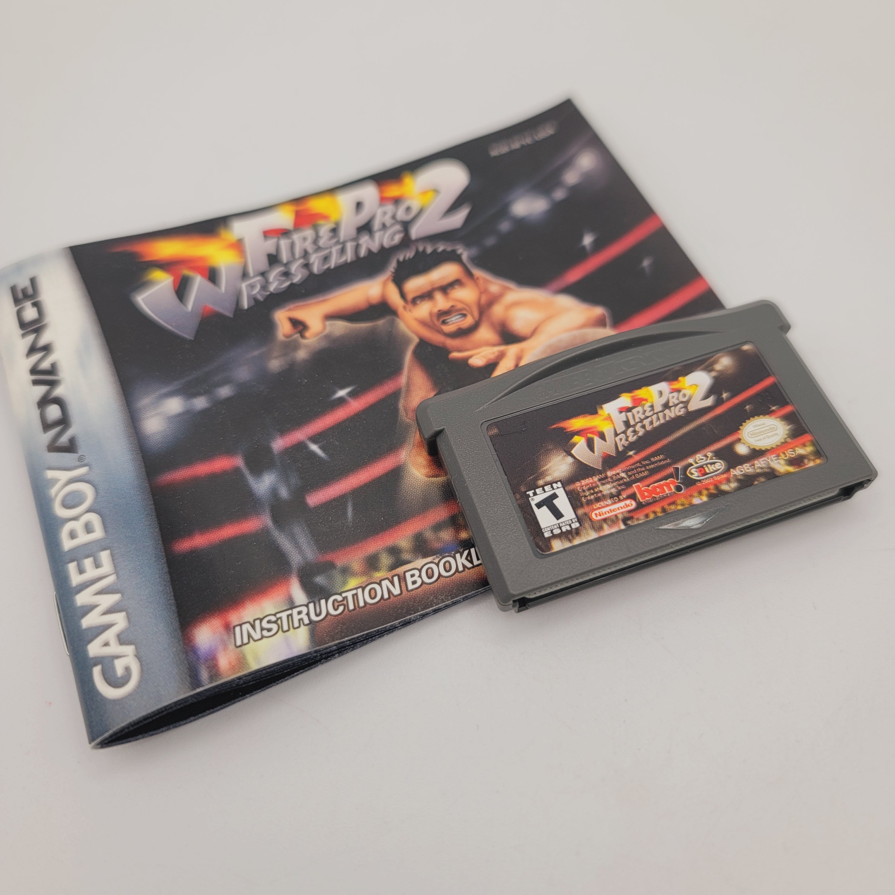GBA - Fire Pro Wrestling 2 (Complete in Box / B+ / With Manual)