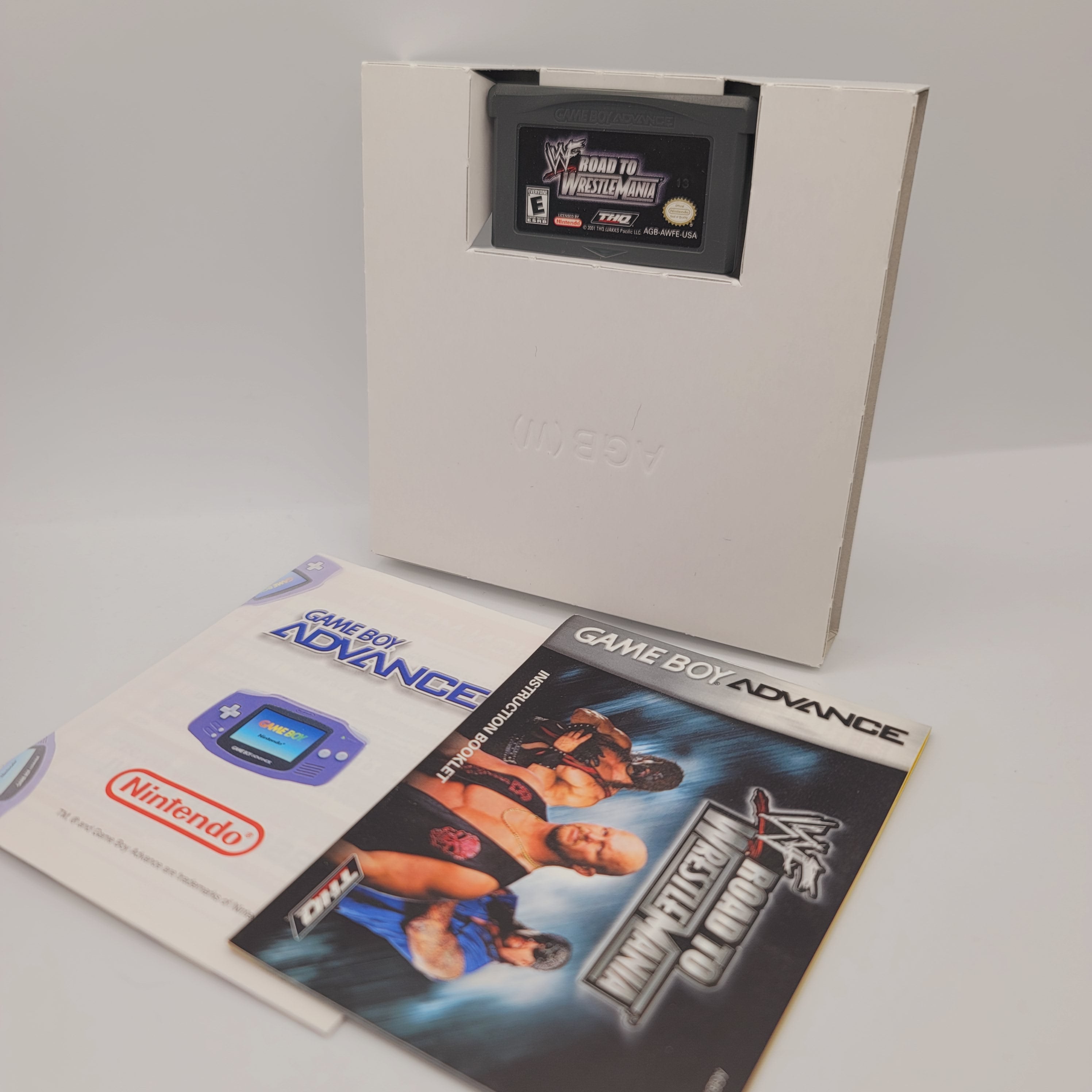 GBA - WWF Road to WrestleMania (Complete in Box / A+ / With Manual)
