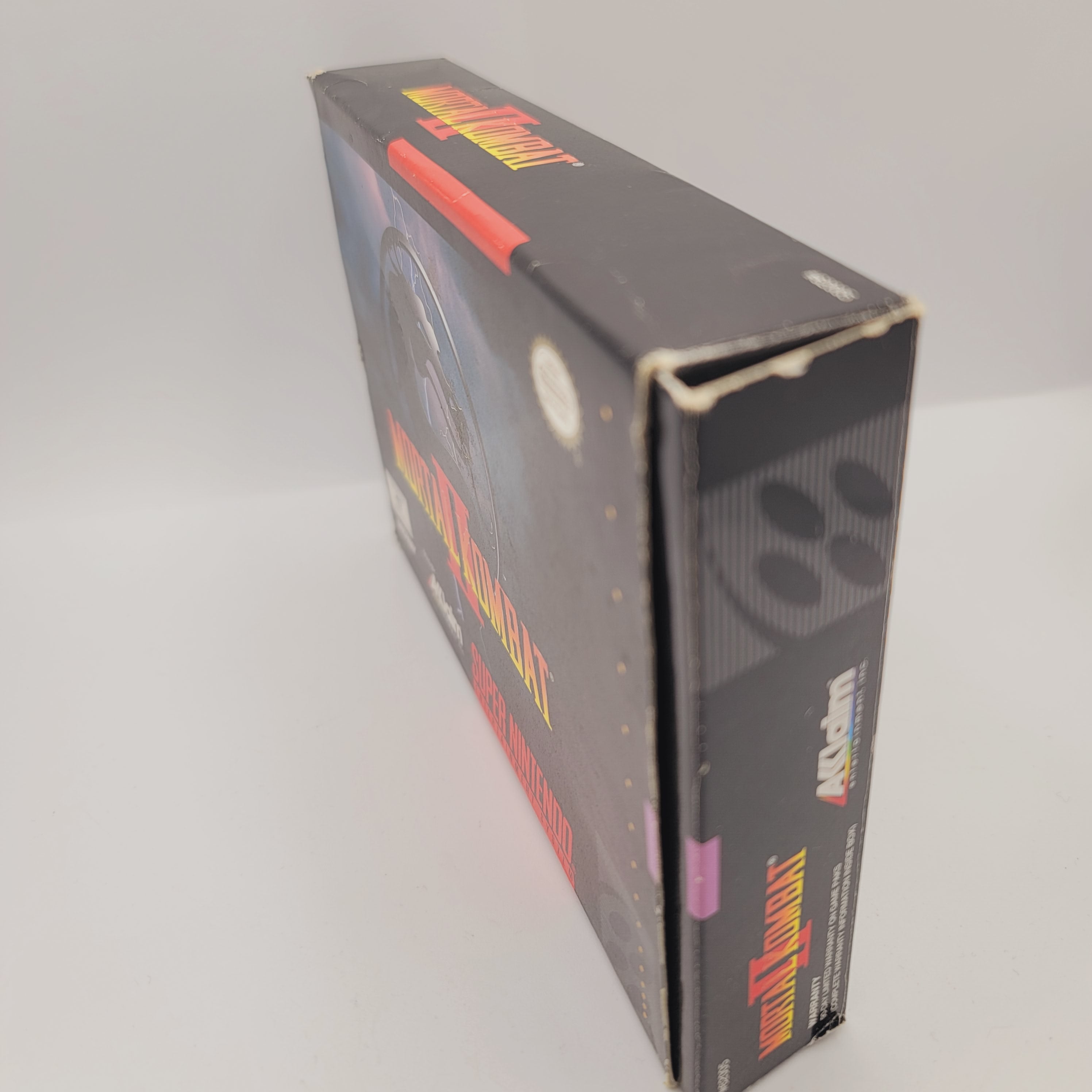 SNES - Mortal Kombat II (Complete in Box / B- / With Manual)