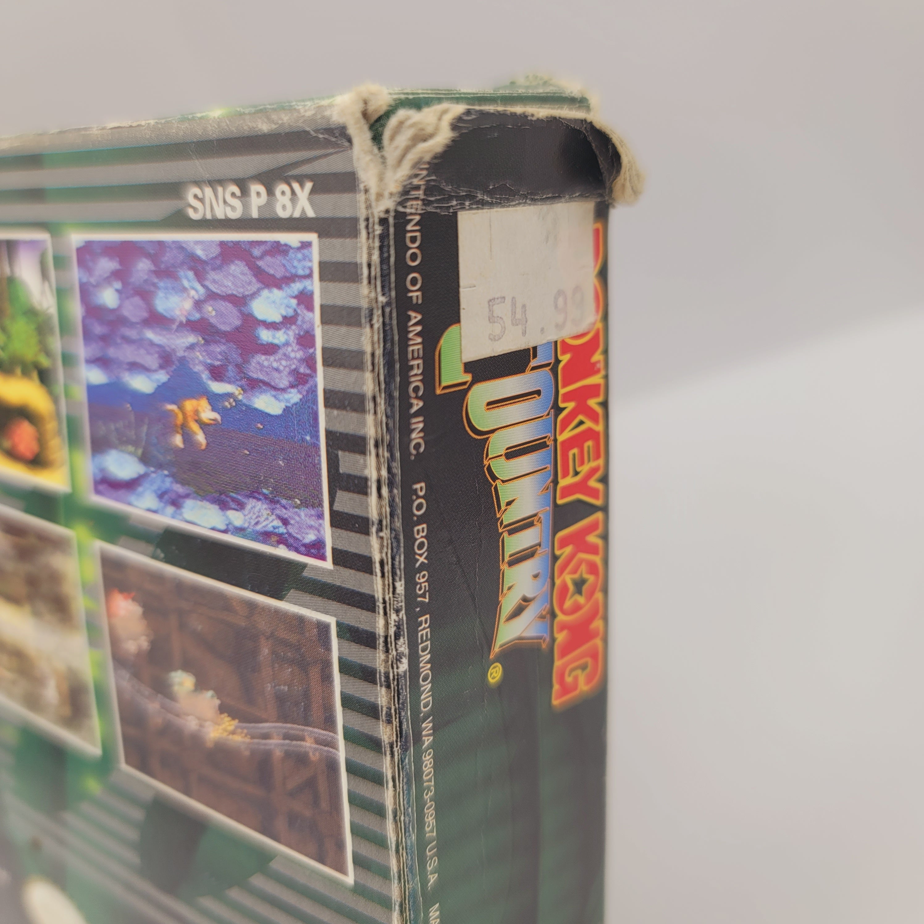 SNES - Donkey Kong Country (Complete in Box / B- / With Manual)