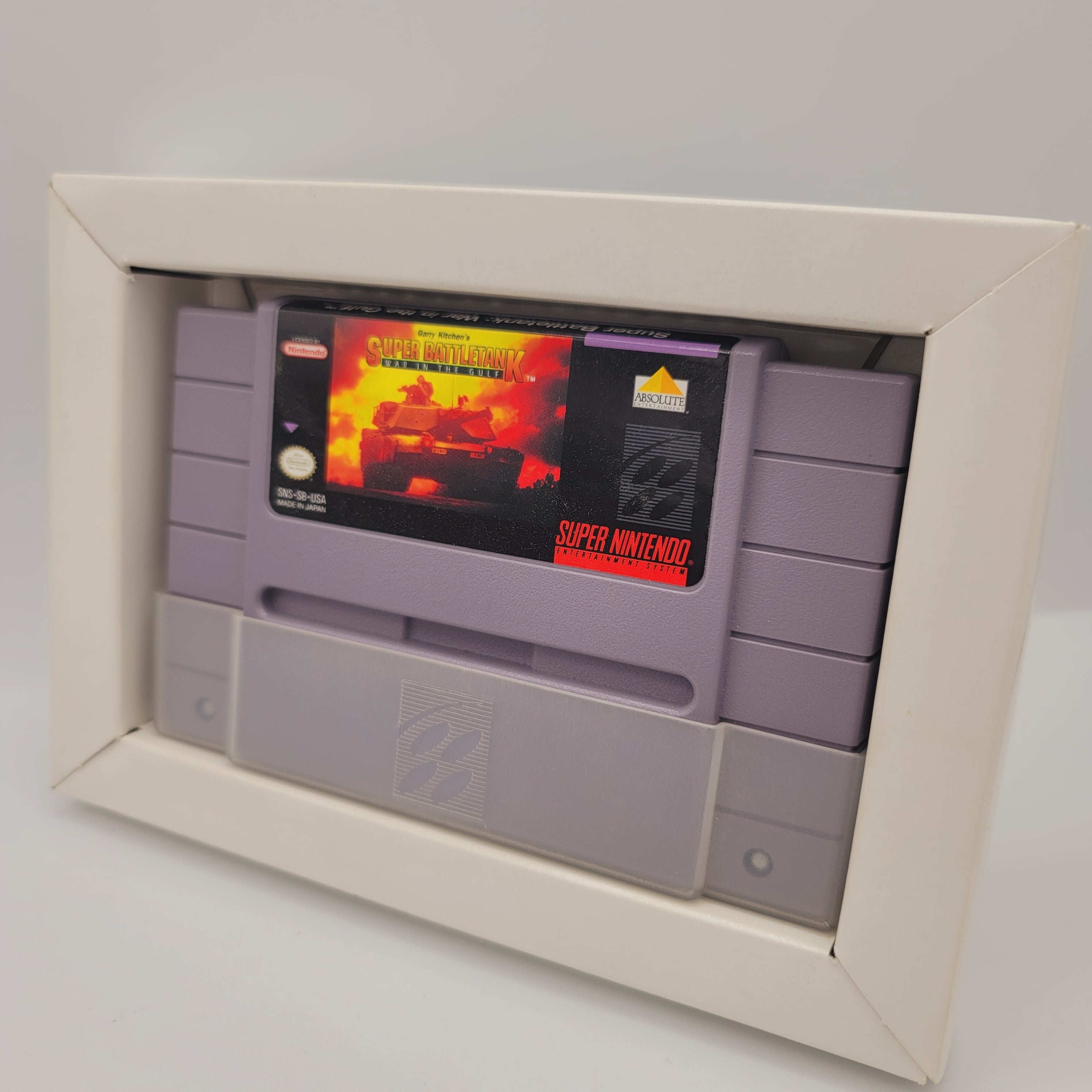 SNES - Super Battletank War in the Gulf (Complete in Box / A- / No Manual)