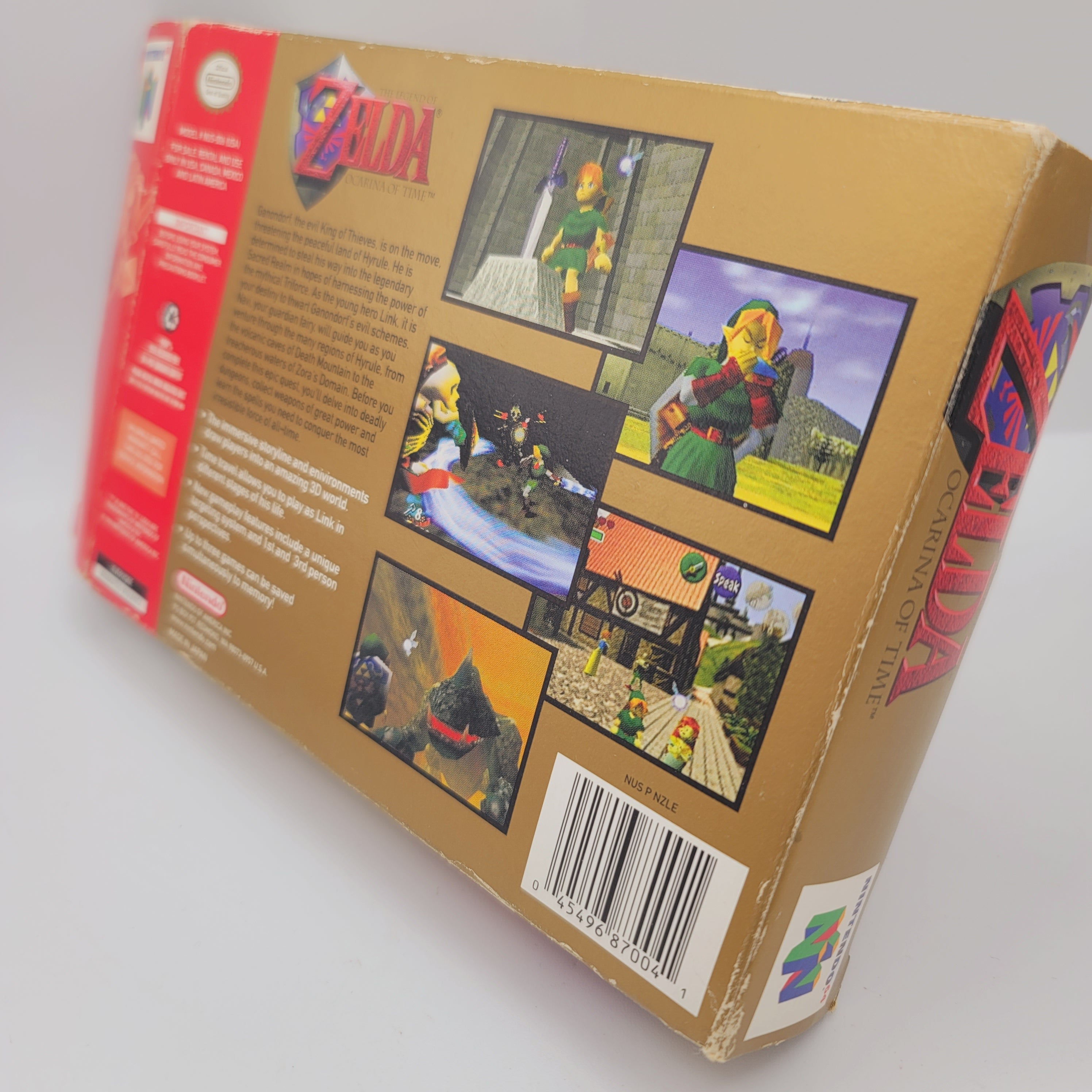 N64 - The Legend of Zelda Ocarina of Time (Complete in Box / C+ / With Manual)
