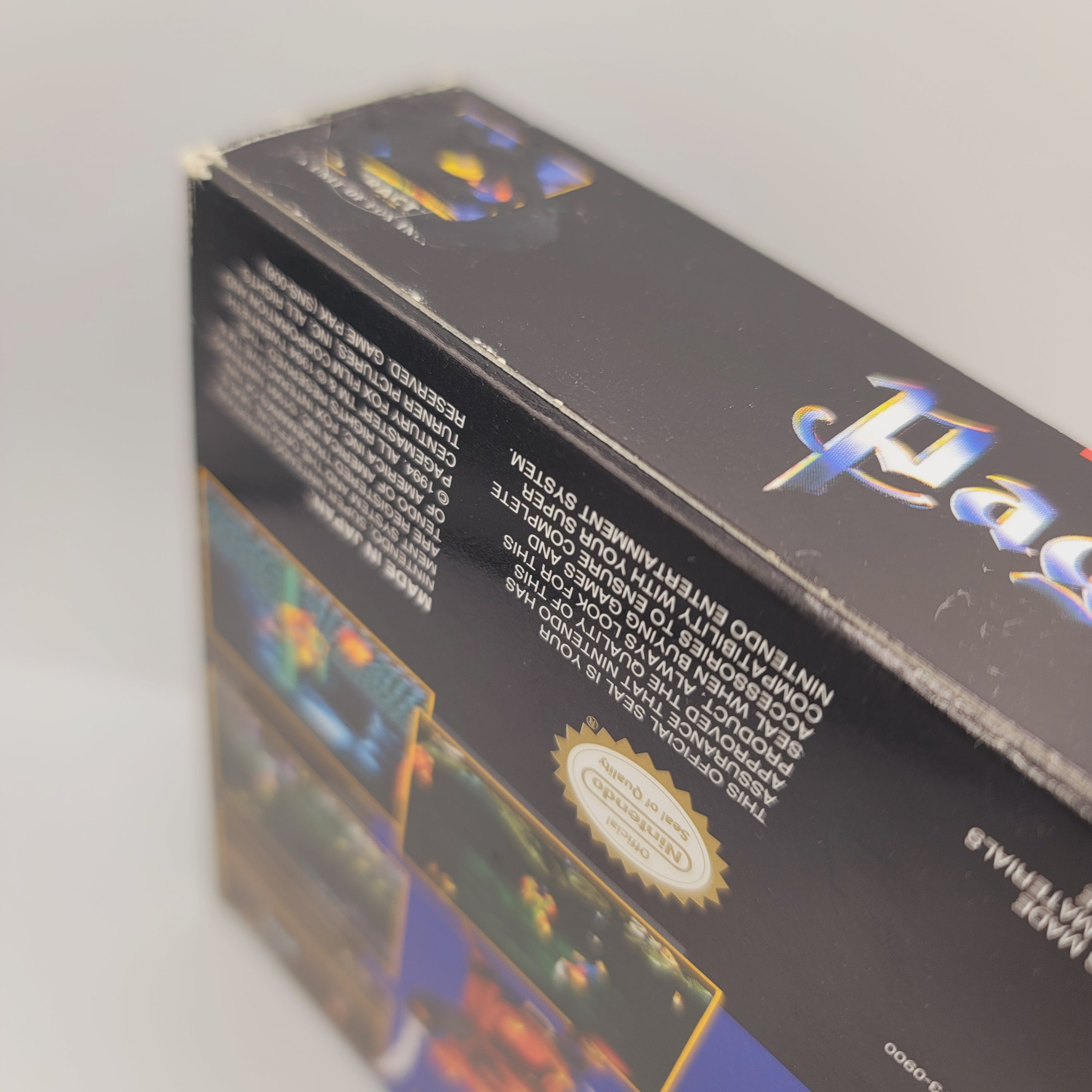 SNES - The Pagemaster (Complete in Box / C+ / With Manual)