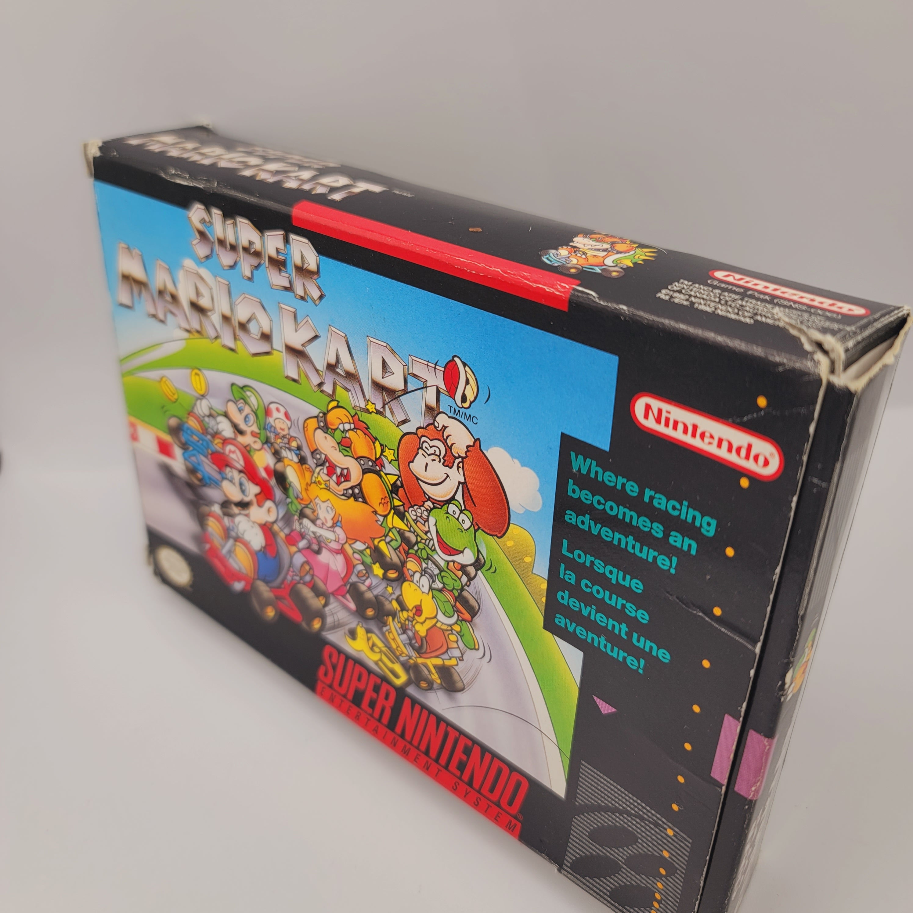 SNES - Super Mario Kart (Complete in Box / D / With Manual)