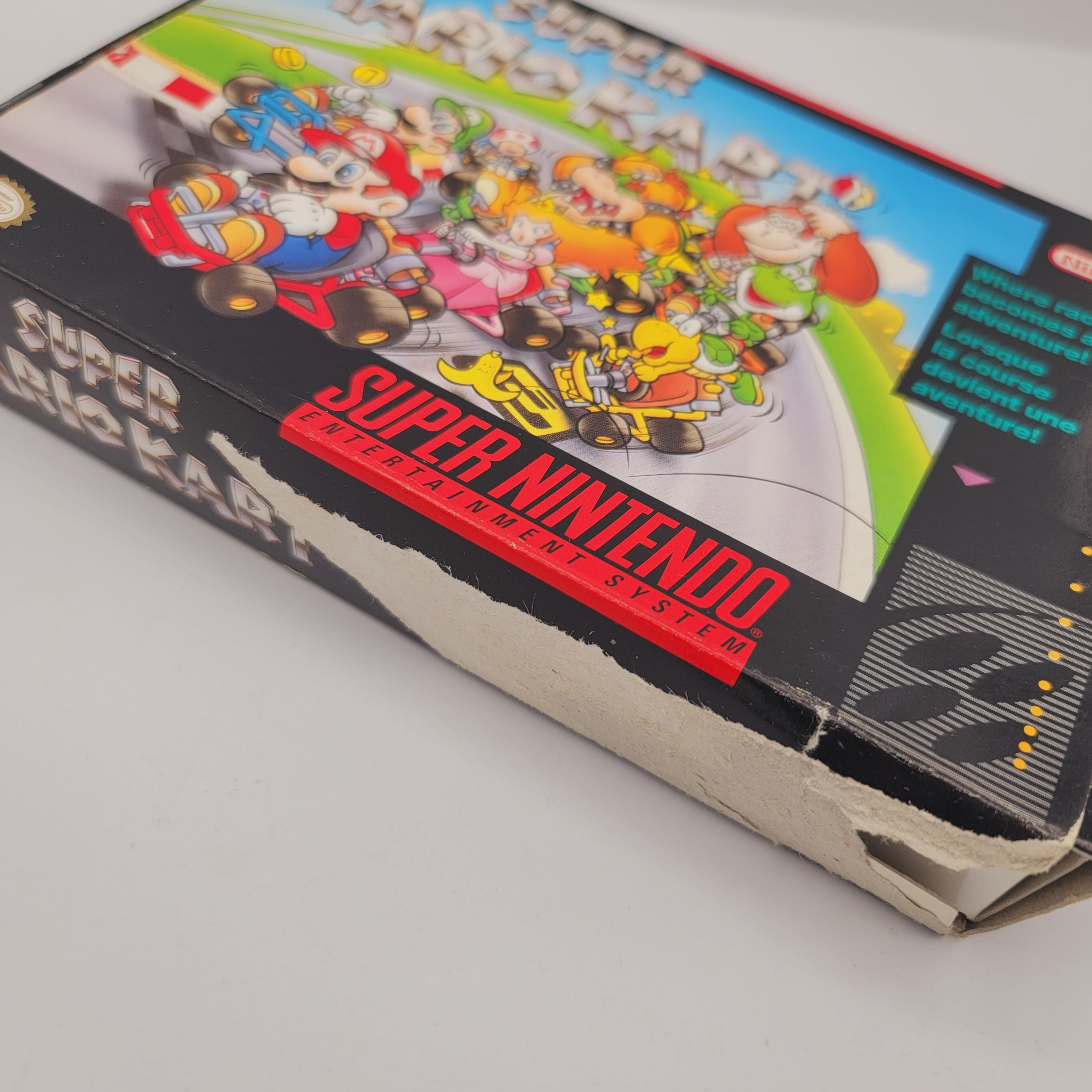 SNES - Super Mario Kart (Complete in Box / D / With Manual)
