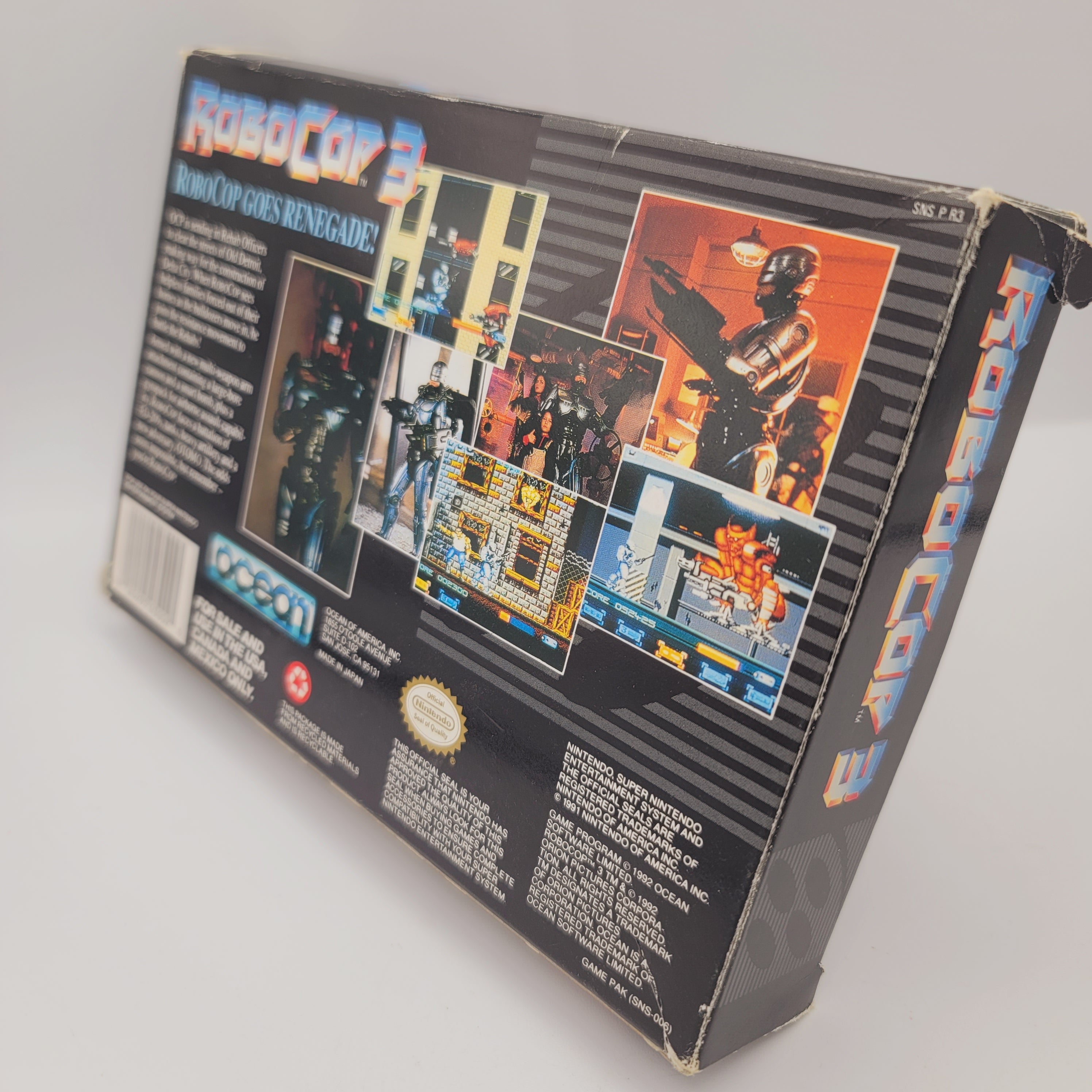 SNES - RoboCop 3 (Complete in Box / B / With Manual)