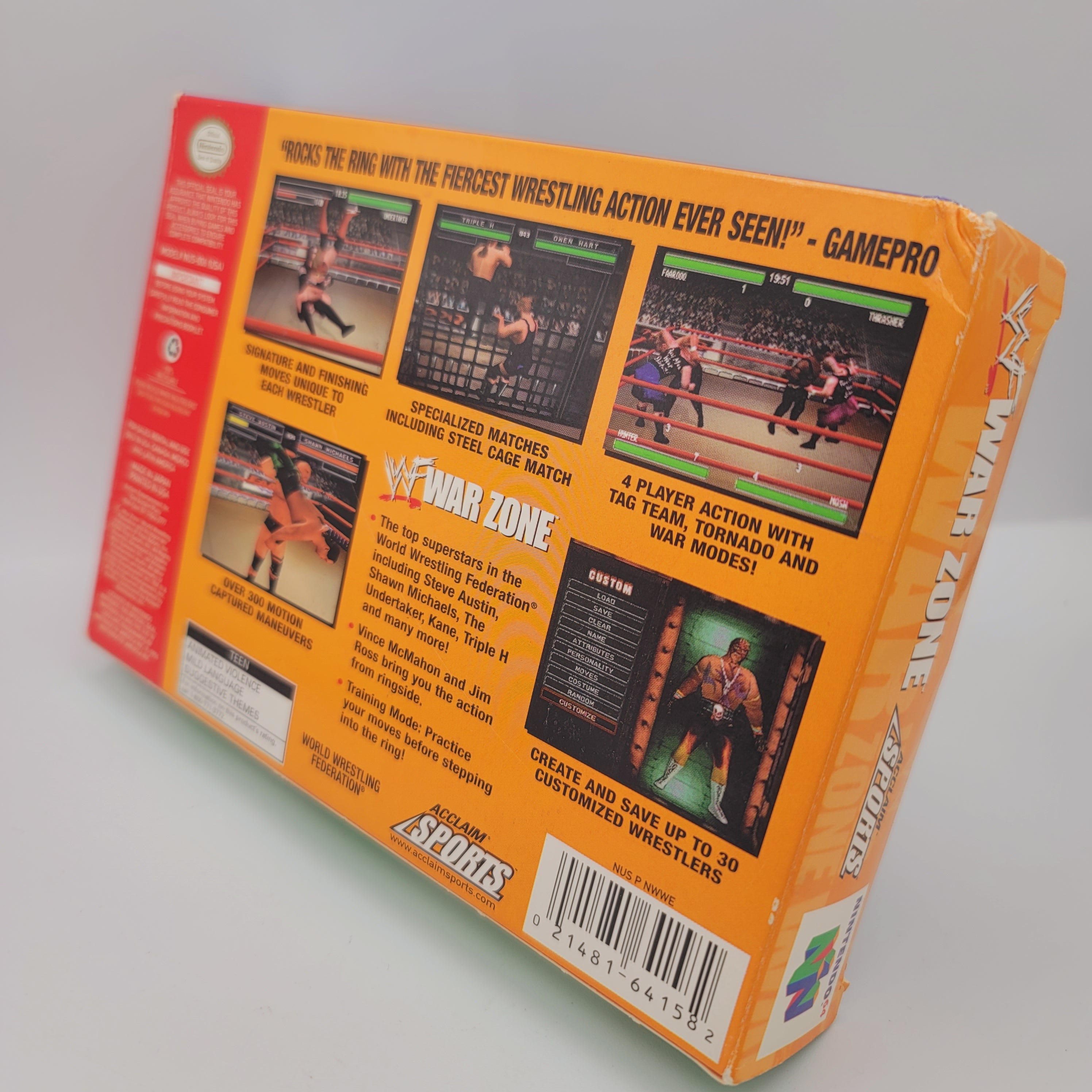 N64 - WWF War Zone (Complete in Box / B+ / No Manual)
